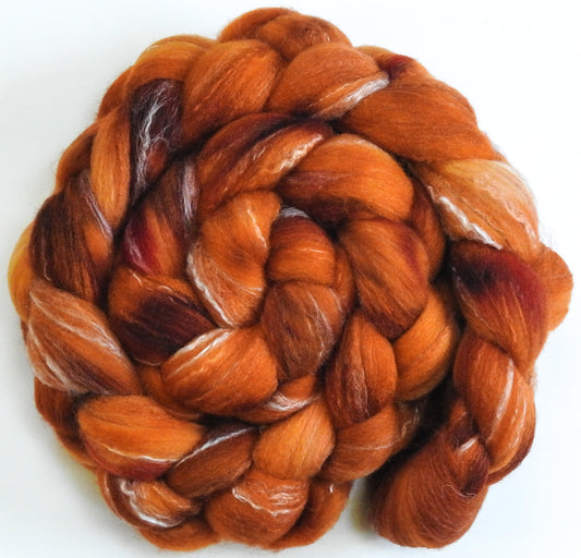 Foxy - Glazed Solid (6.1 oz) - Targhee/silk/ bamboo (80/10/10)