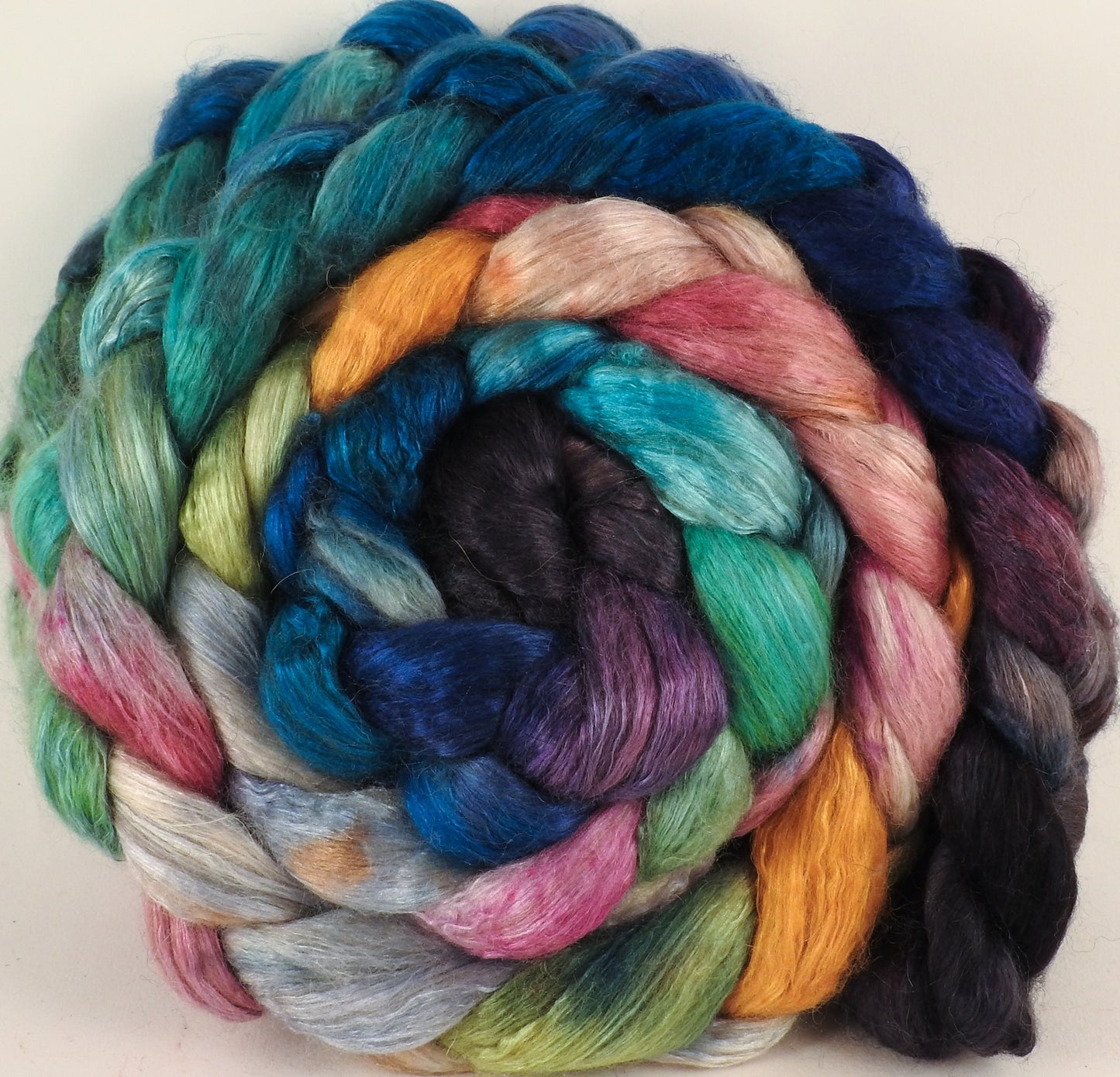 Baby camel/ tussah silk top ( 50/50) -Sea Chariot - ( 4.1 oz) - Inglenook Fibers