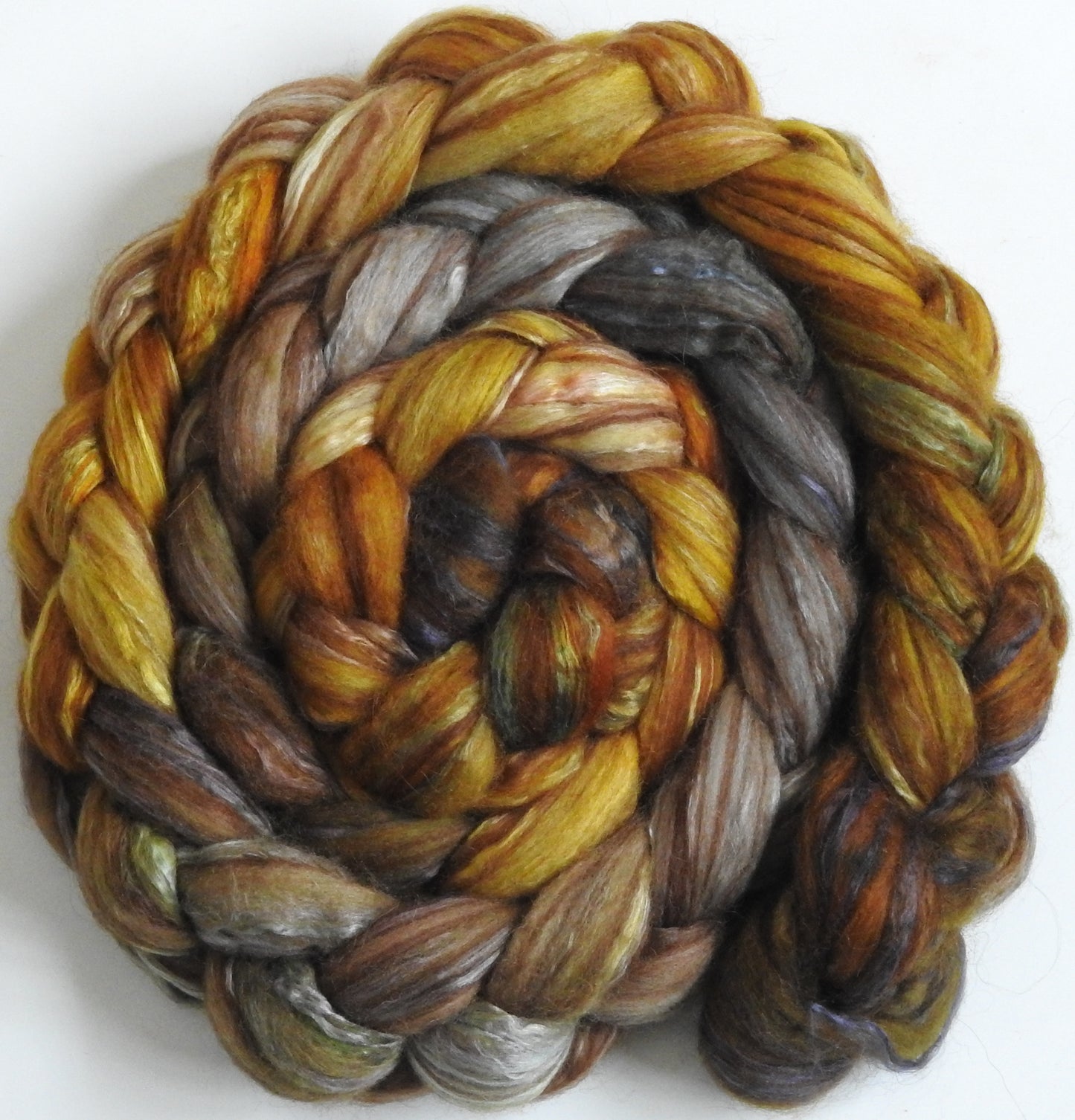 Tarnished (5.5 oz) 18.5 mic merino/ camel/ brown alpaca/ mulberry silk/ (40/20/20/20)