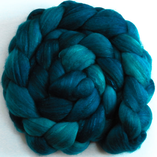 Cobalt (6 oz) - Organic Polwarth / Mulberry Silk (80/20)