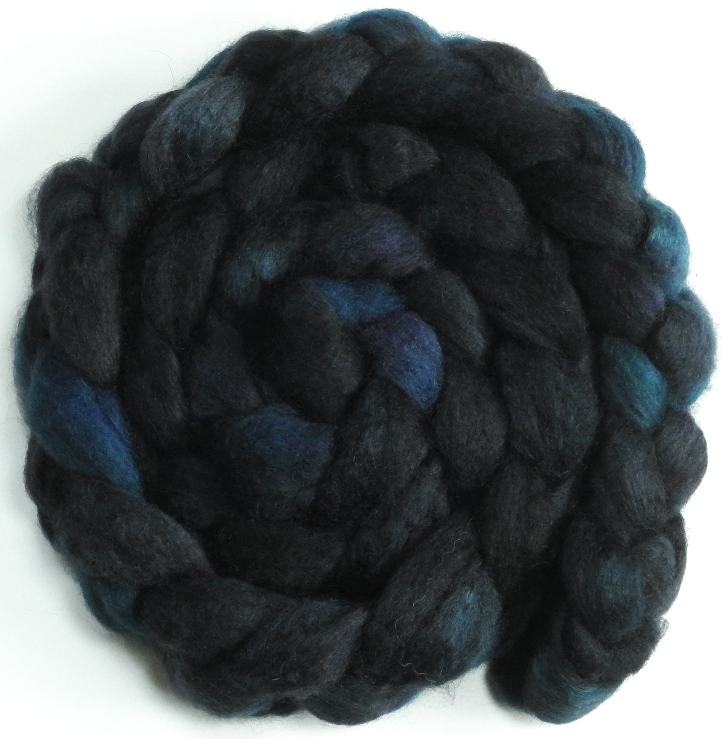 The Raven -Glazed Solid-  Blue-faced Leicester/ Mohair (70/30)