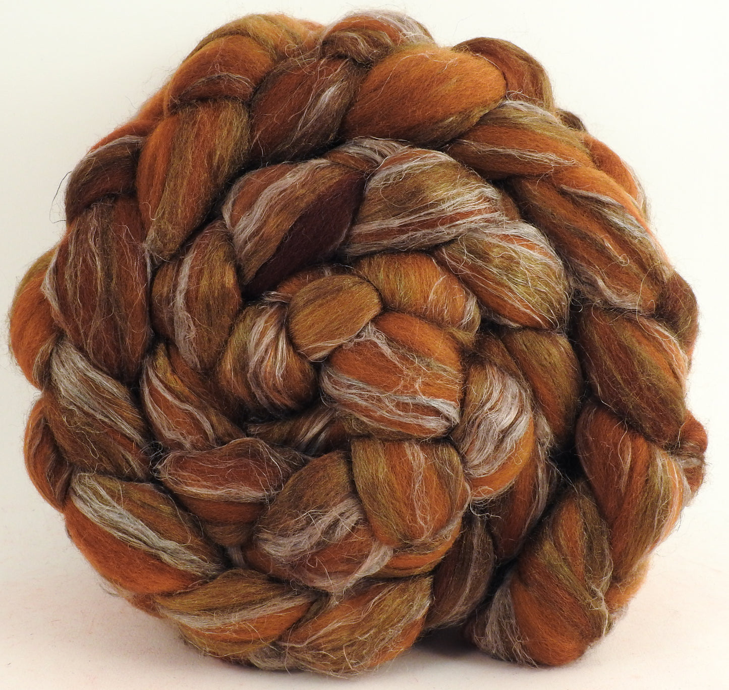 Bronze - Merino/ Tussah Silk/ Natural Flax (50/25/25)