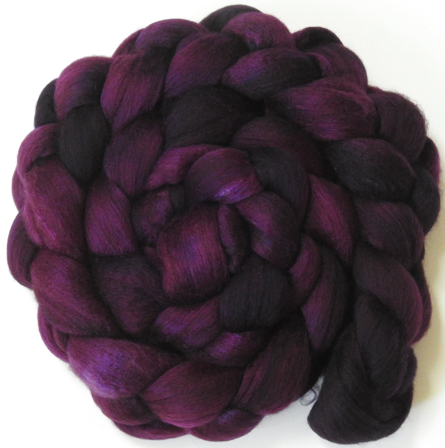 Aubergine - (5.2 oz) - Lt. Silver Haunui / Mulberry Silk (75/25) 23.6 mic.