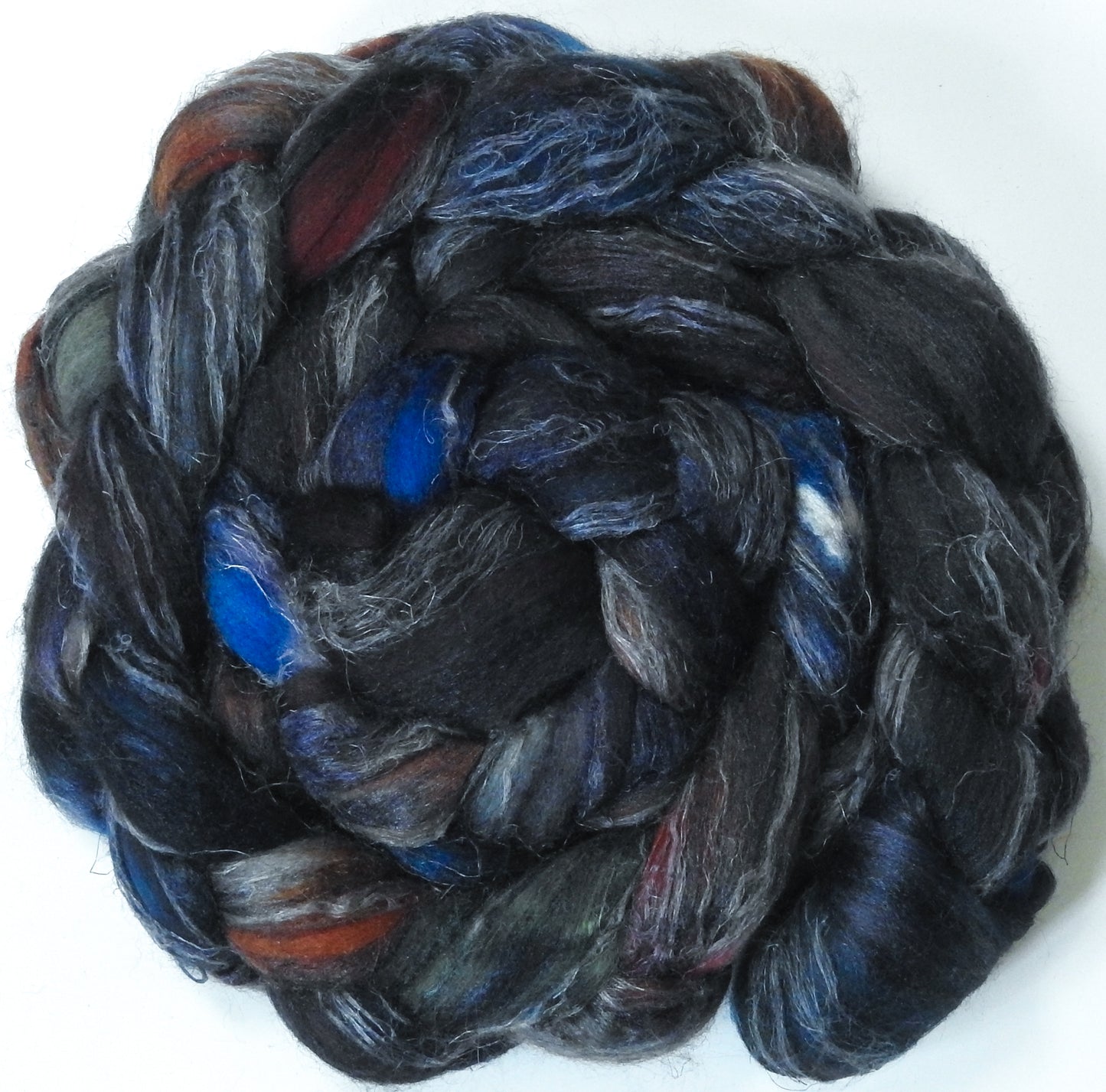Banksy (5.6 oz) - Fusion Series - Merino/ Tussah Silk/ Natural Flax (50/25/25)