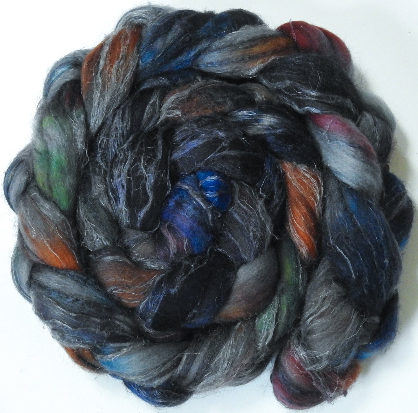 Banksy (5.6 oz) - Fusion Series - Merino/ Tussah Silk/ Natural Flax (50/25/25)