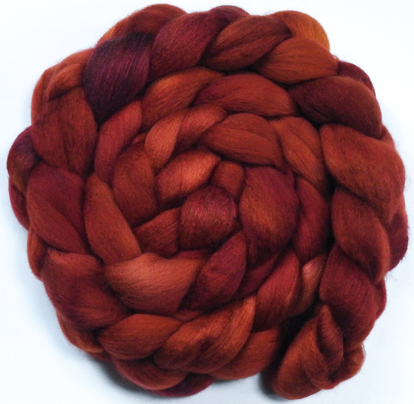 Carnelian (5.4 oz) -Glazed Solid - Lt. Silver Haunui / Mulberry Silk (75/25) 23.6 mic.