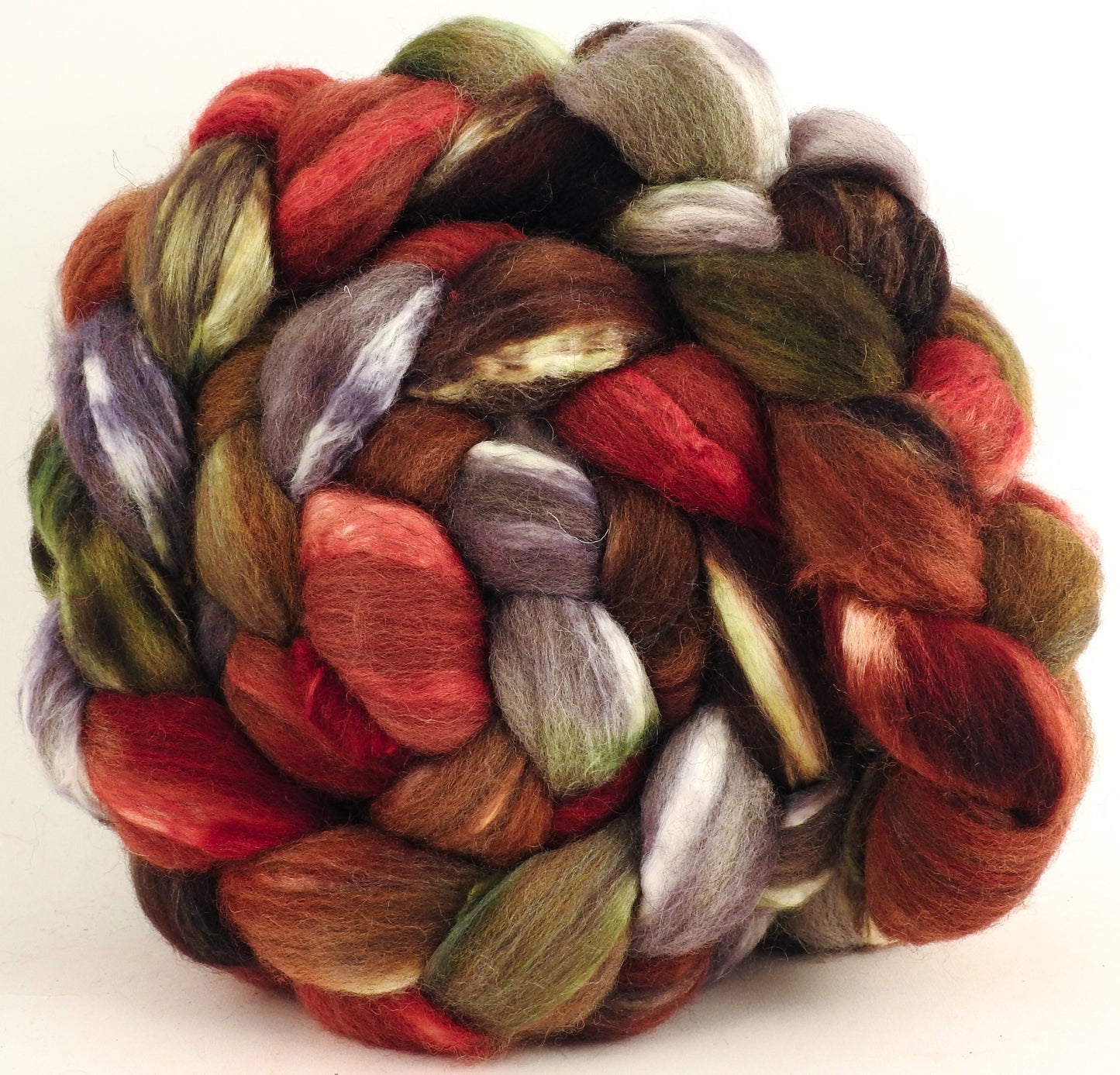 Tumnus - Grey Shetland/ Tussah Silk (70/30)- (5.5 oz)