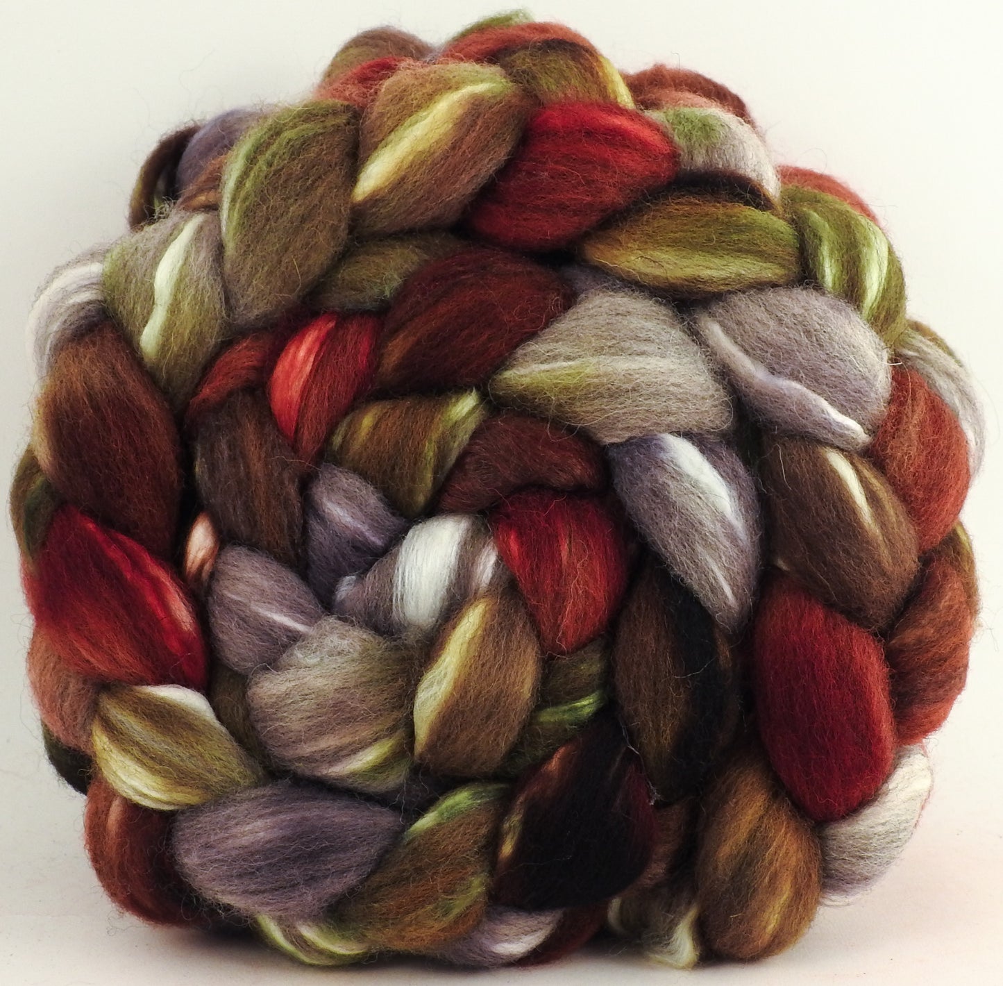 Tumnus - Grey Shetland/ Tussah Silk (70/30)- (5.5 oz)