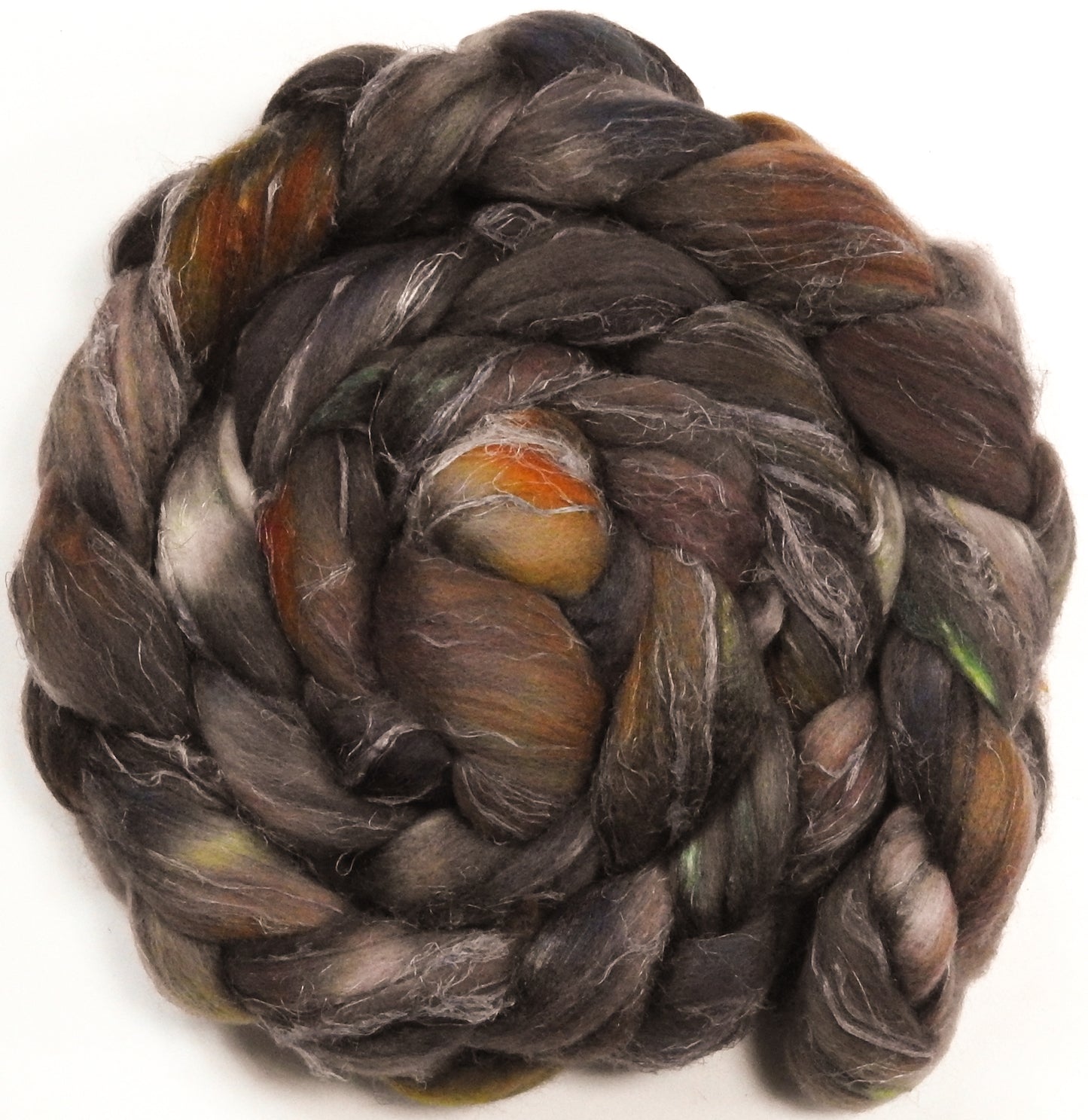 Morel (5.8 oz) - Glazed Solid - Merino/ Tussah Silk/ Natural Flax (50/25/25)