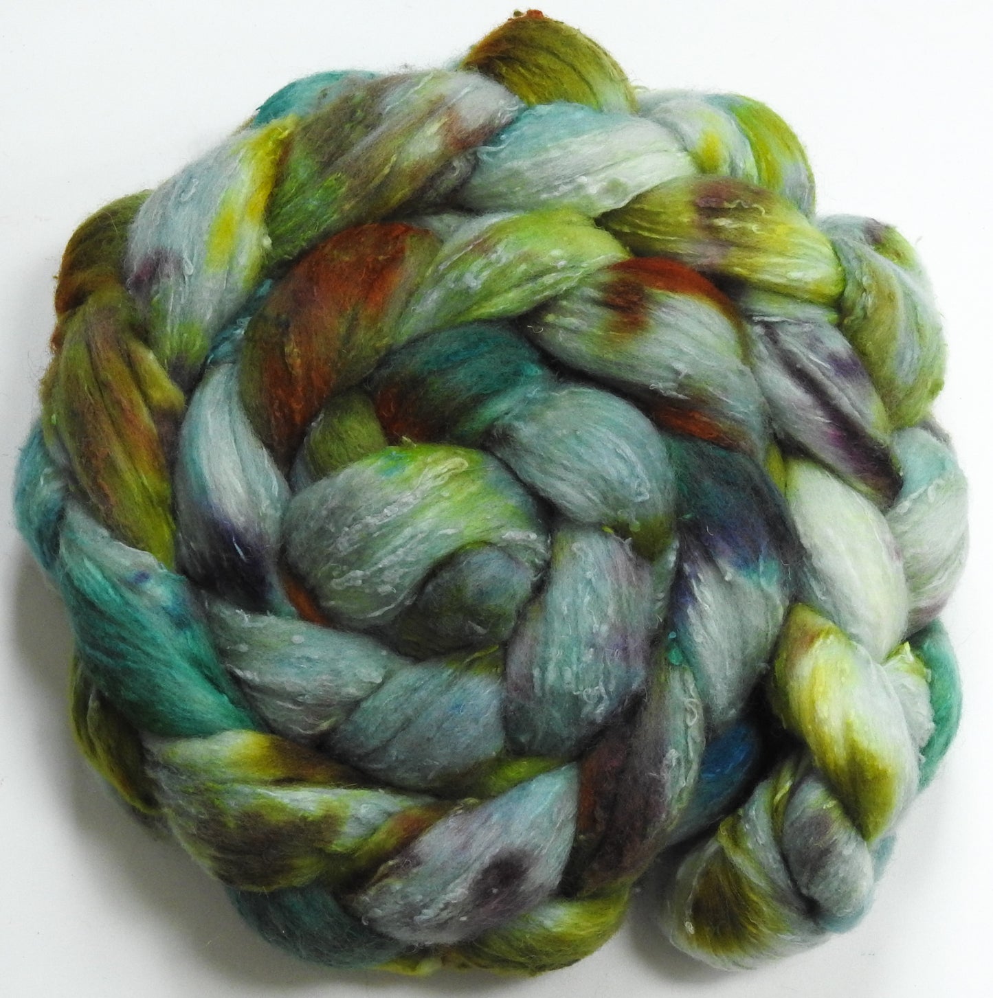 Stonecrop (5.7 oz)- 25 micron Merino/ Silk Slubs (70/30)