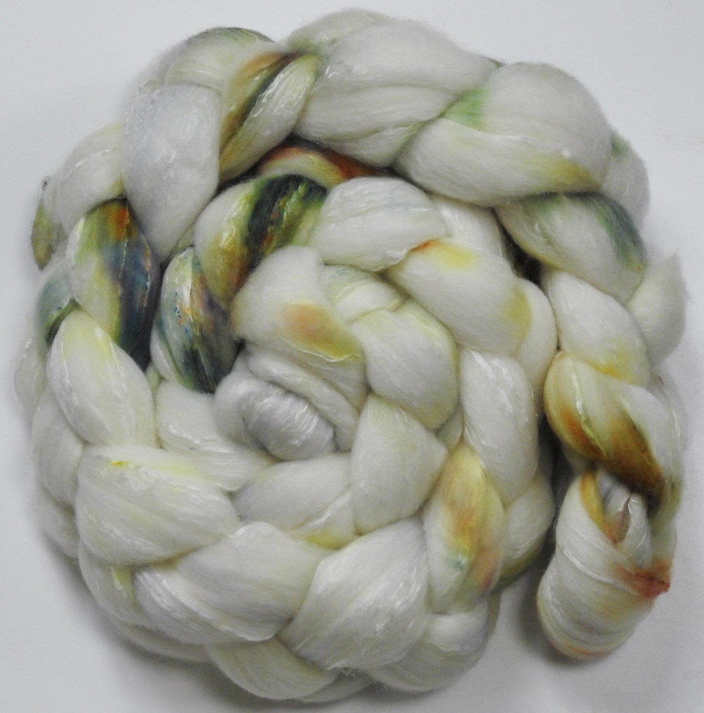 Paperwhite (5.8 oz.) Organic Polwarth/mulberry silk (80/20)