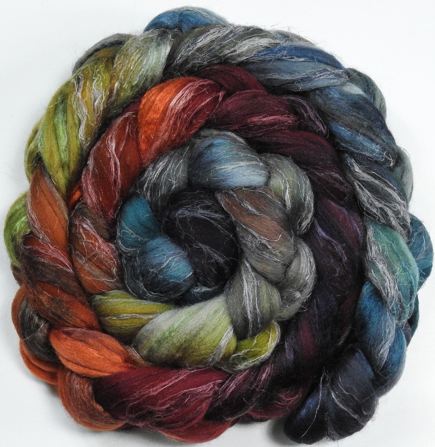 Midst of Fall - Merino/ Tussah Silk/ Natural Flax (50/25/25)