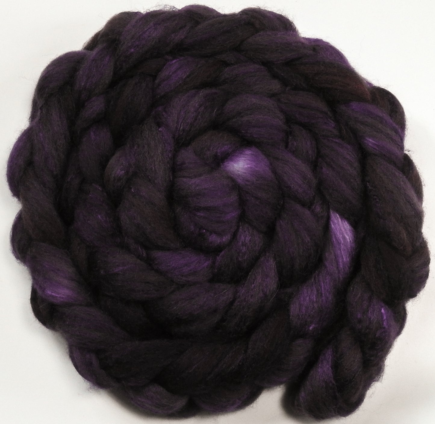 Elderberry - British Southdown/ tussah top (65/ 35)
