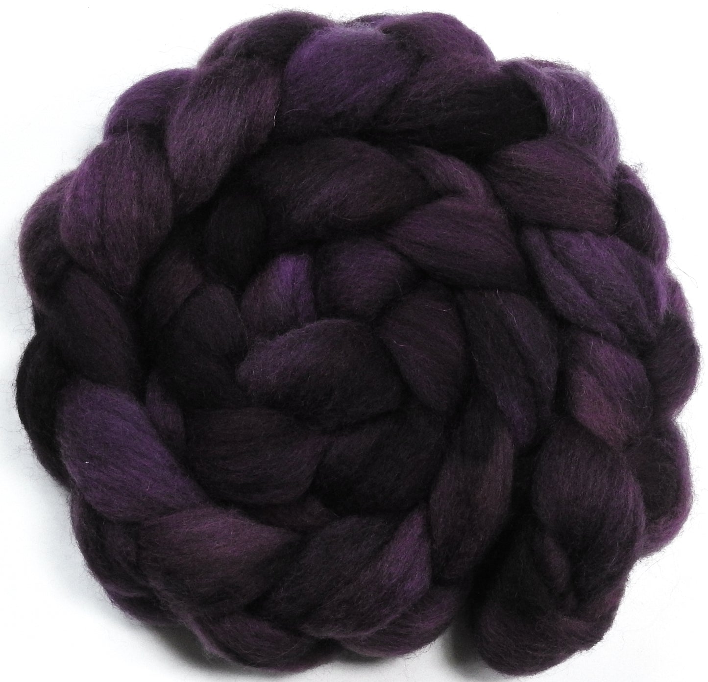 Elderberry- Batt in a Braid #43 - Dorset/Cheviot/Kid Mohair (60/20/20)