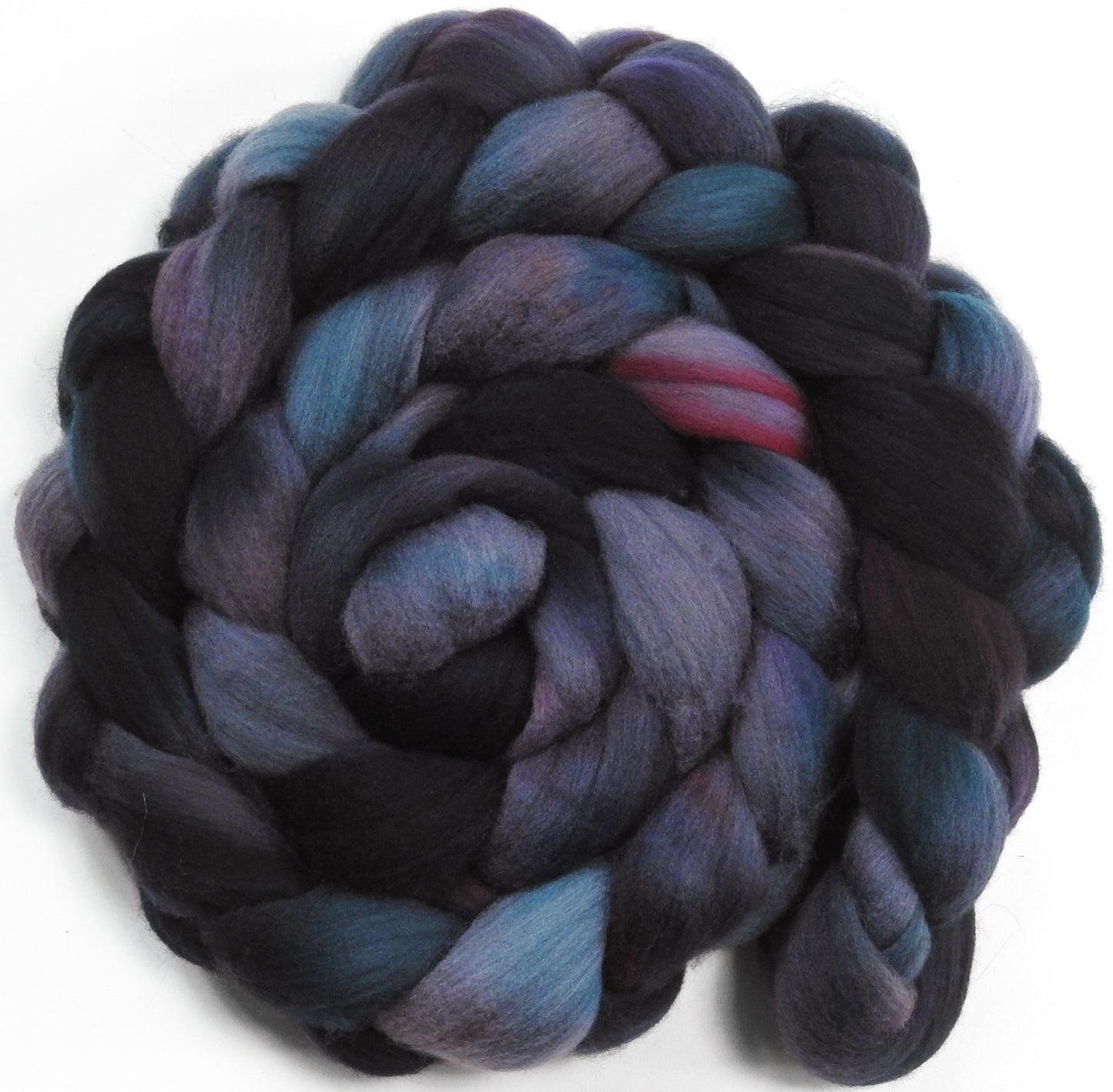 Graphite - Glazed Solid - Organic Polwarth