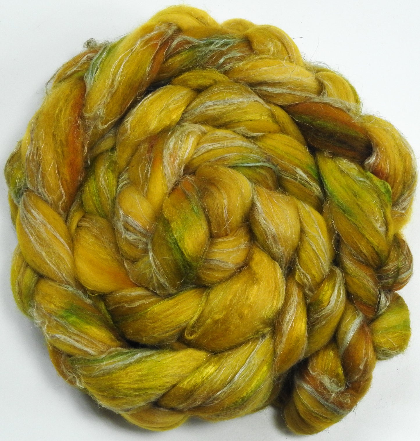 Aspen - Glazed Solid- Merino/ Tussah Silk/ Natural Flax (50/25/25)