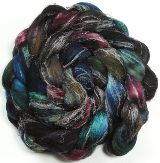 Cloak & Dagger - ( 5.6 oz.) Merino/ Tussah Silk/ Natural Flax (50/25/25)