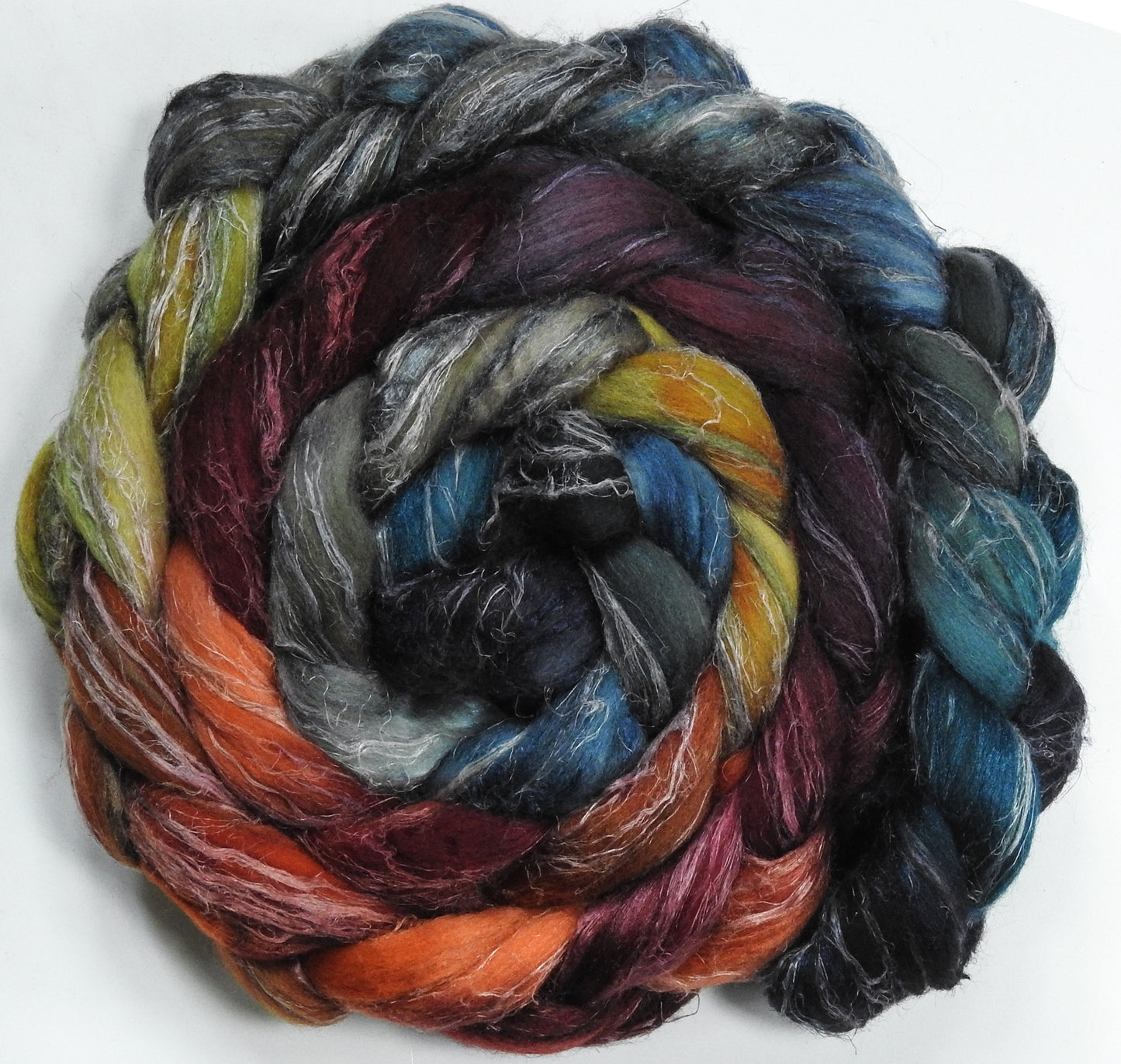 Midst of Fall - Merino/ Tussah Silk/ Natural Flax (50/25/25)