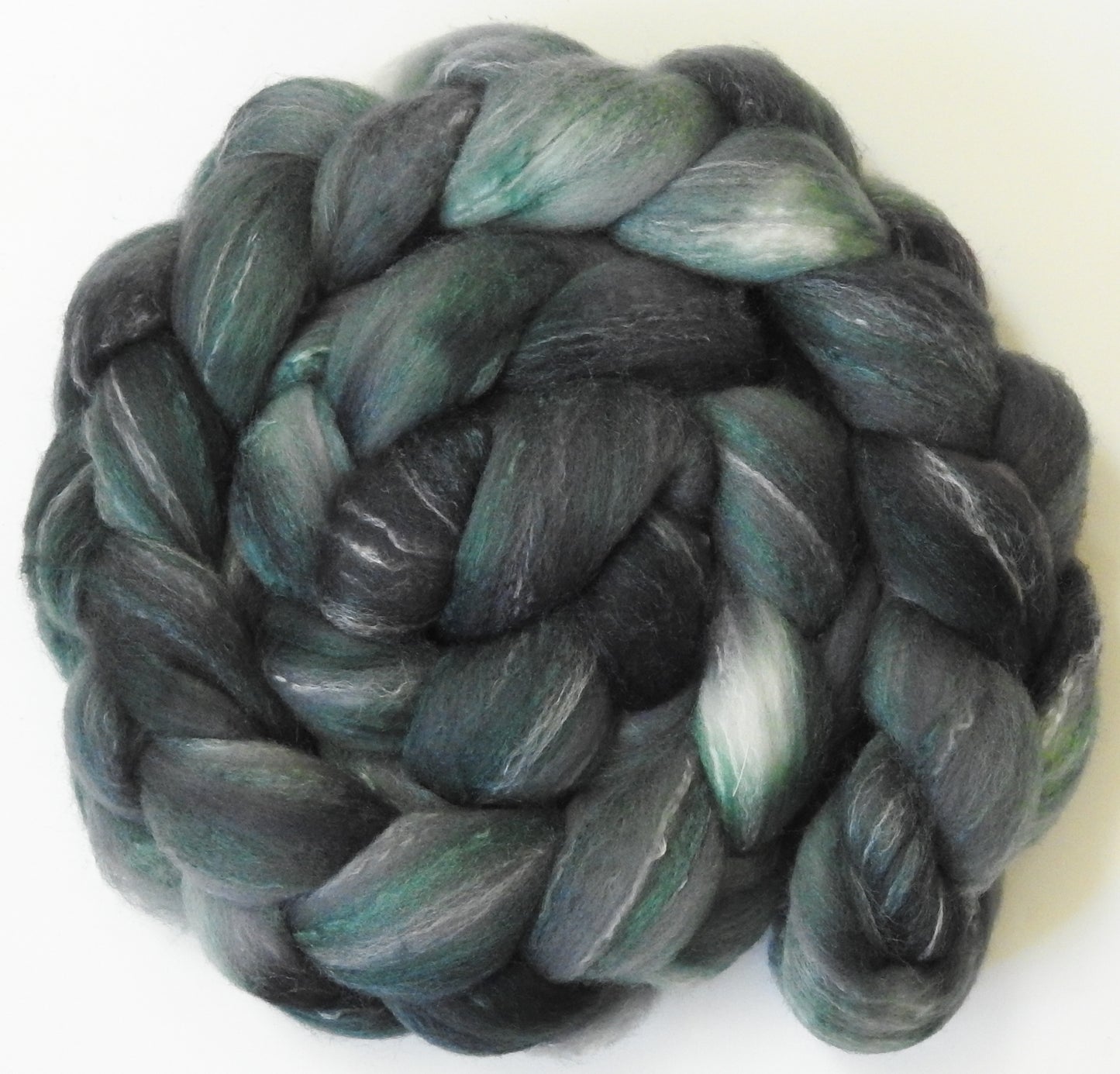 Asphalt (5.6 oz) - Targhee/silk/ bamboo (80/10/10)