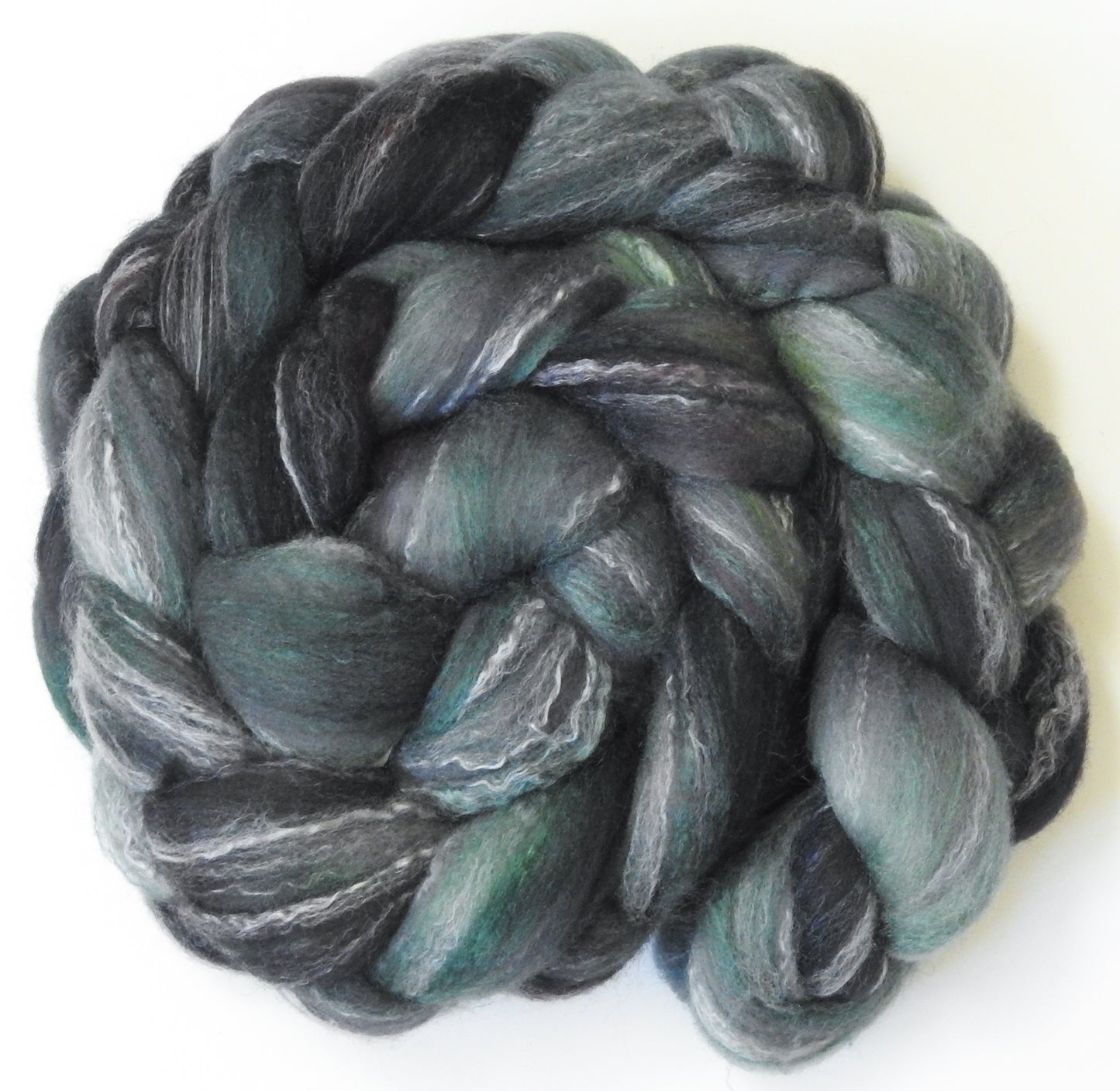 Asphalt (5.6 oz) - Targhee/silk/ bamboo (80/10/10)