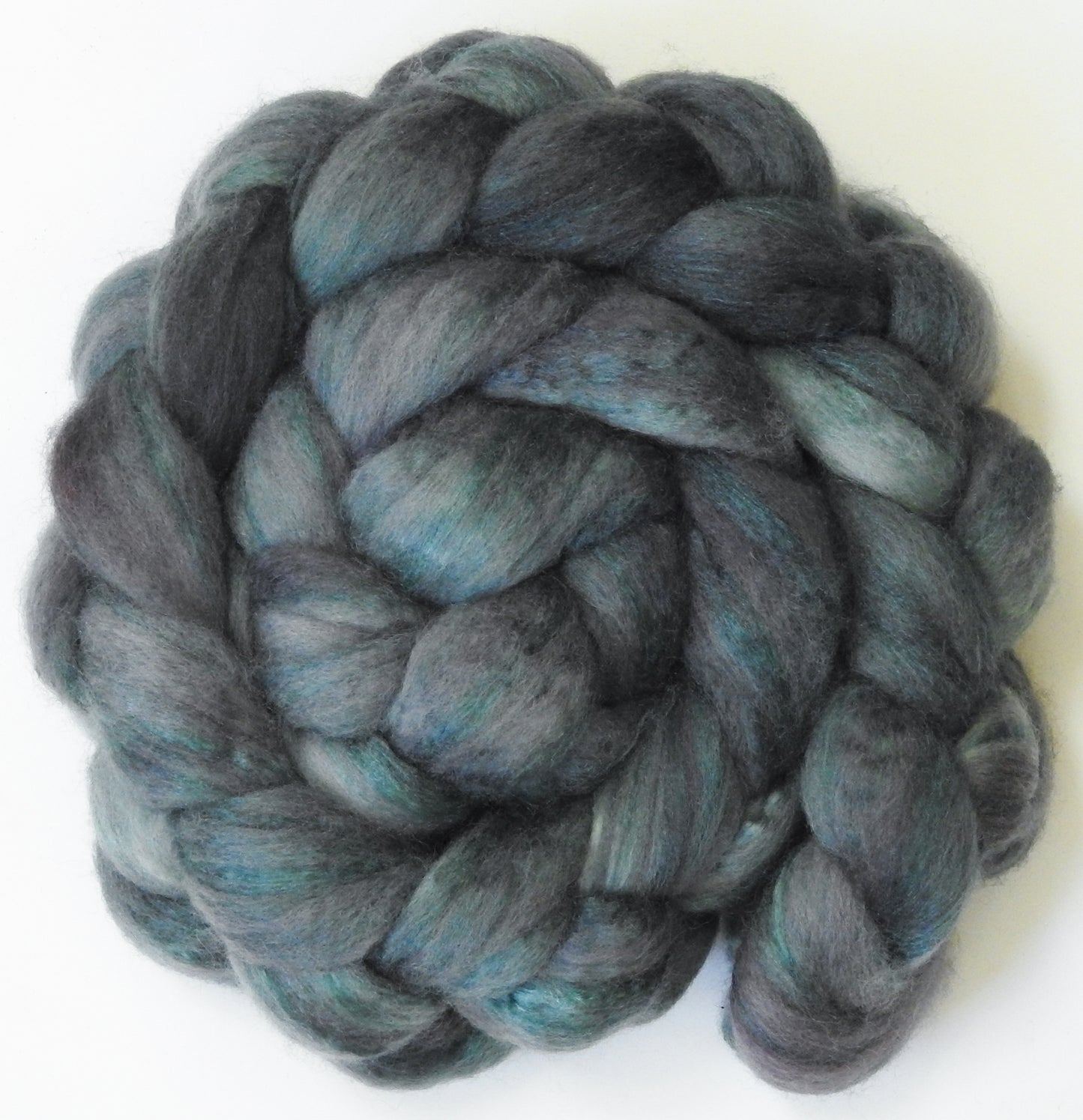 Asphalt (6 oz) - Blue-faced Leicester/ Tussah Silk (75/25)