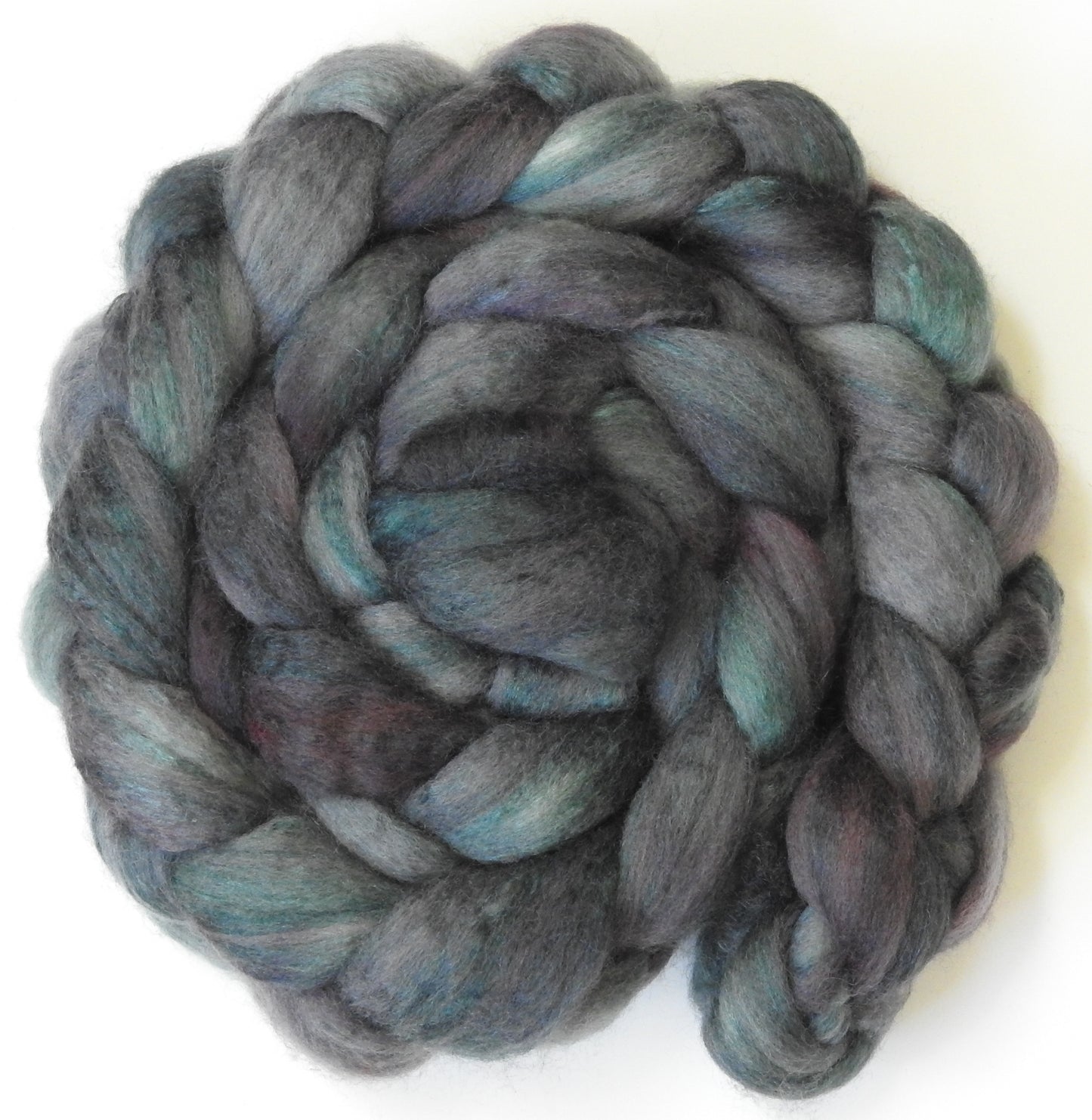 Asphalt (6 oz) - Blue-faced Leicester/ Tussah Silk (75/25)