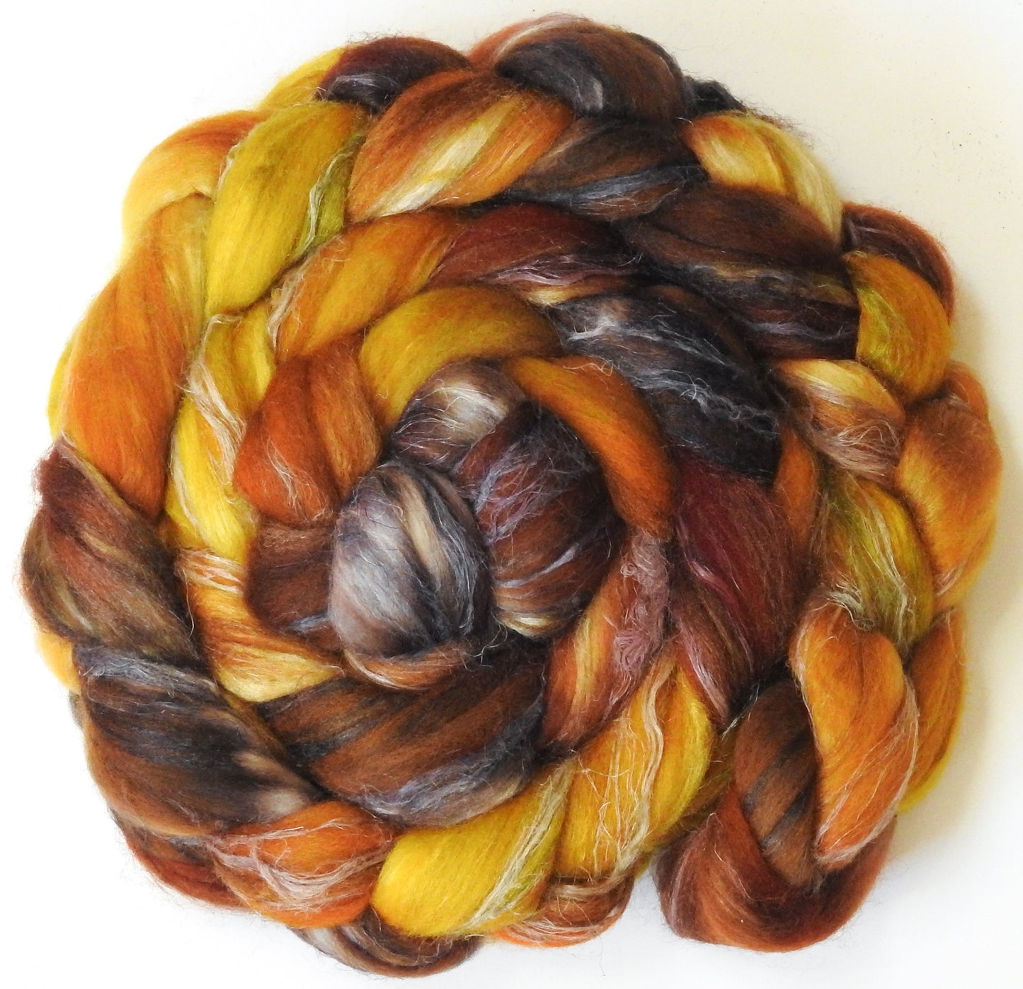 Beechnut (5.7 oz) -Glazed Solid- Merino/ Tussah Silk/ Natural Flax (50/25/25)