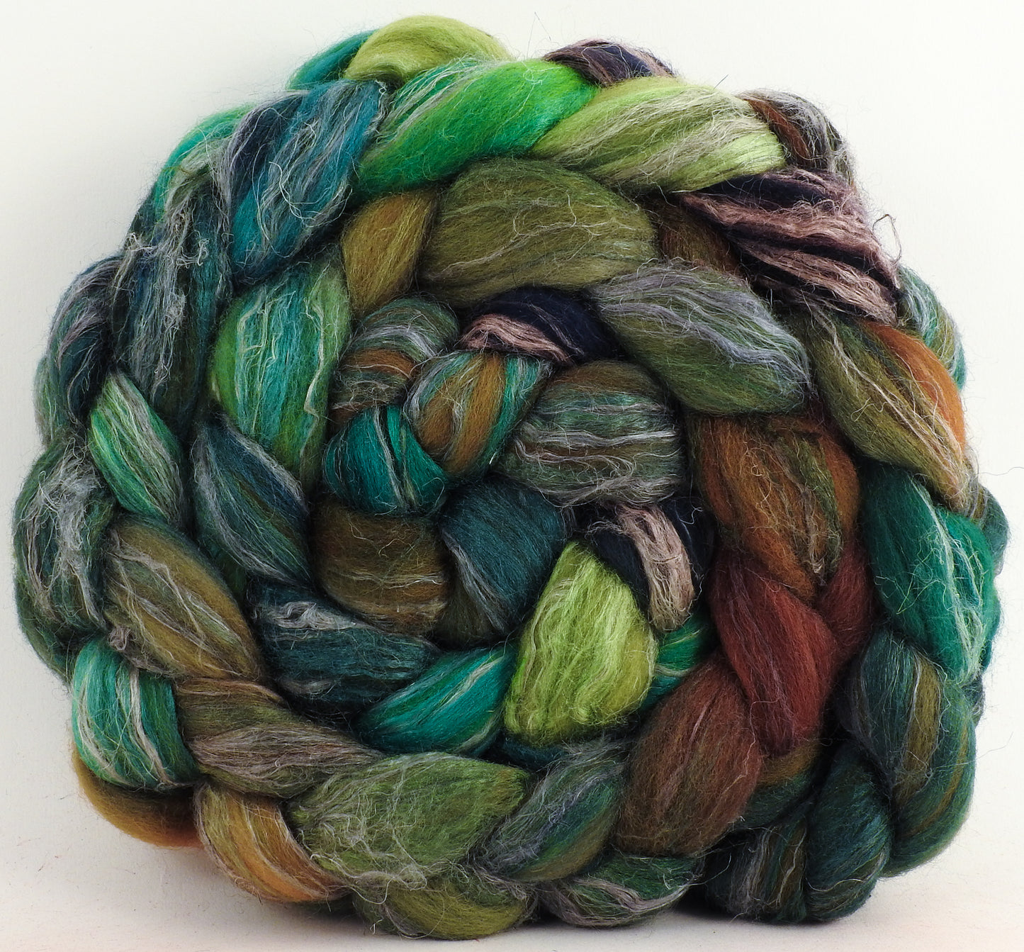 Mossy - Merino/ Tussah Silk/ Natural Flax (50/25/25)