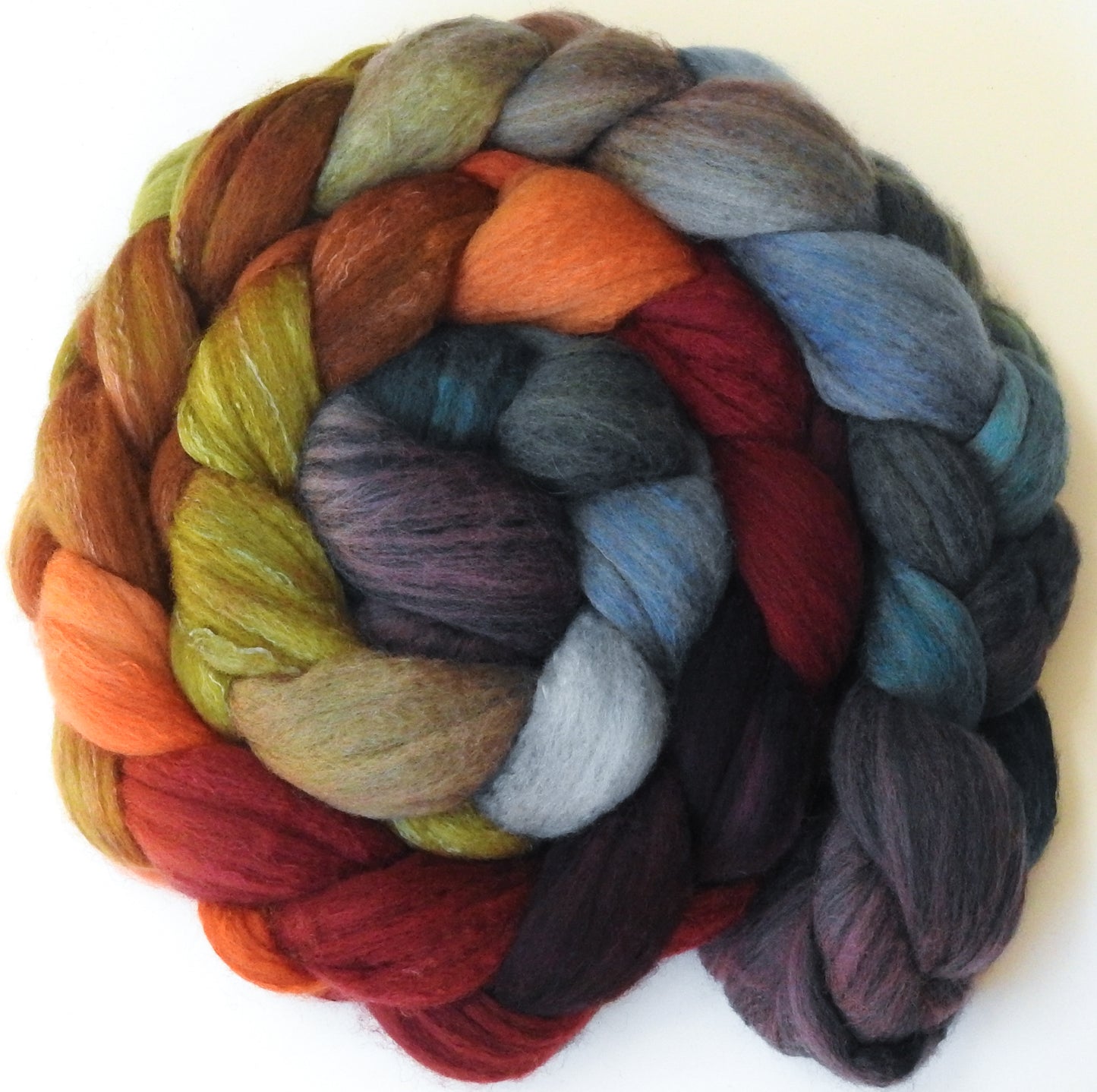 Midst of Fall (5.6 oz) - Organic Polwarth / mulberry silk (80/20)