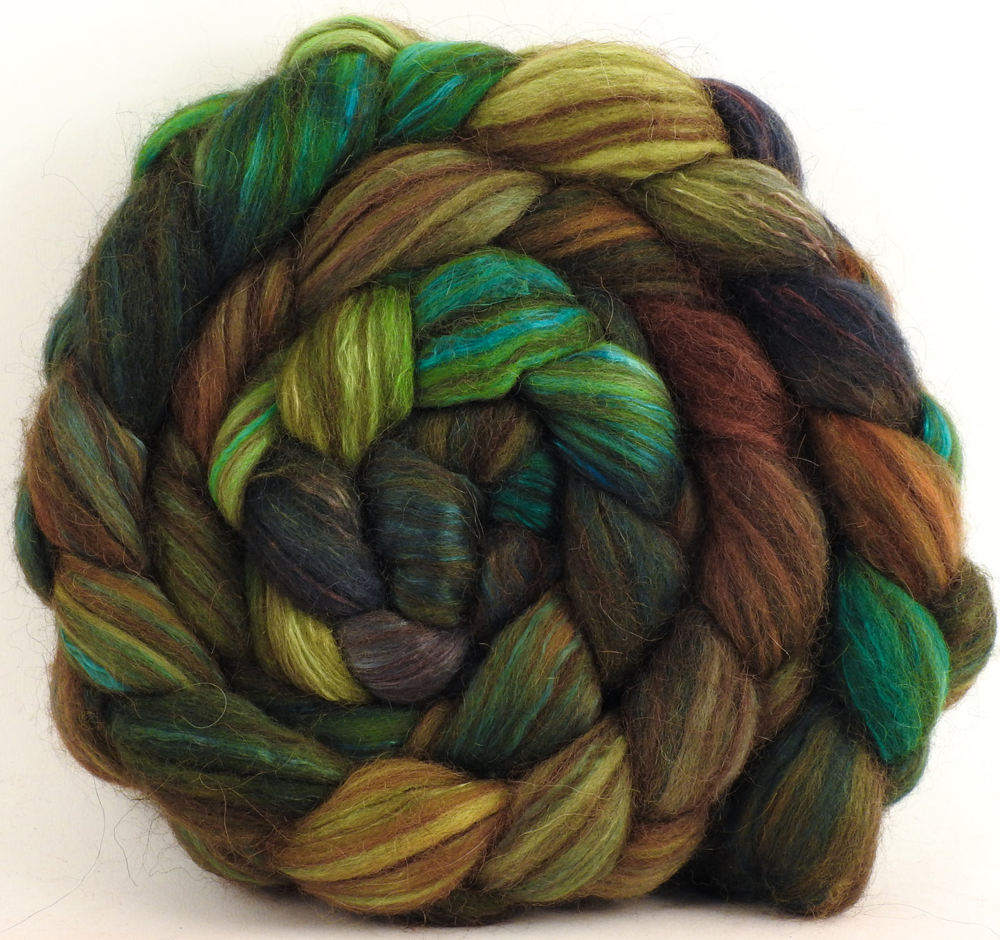 Mossy - 18.5 mic merino/ camel/ brown alpaca/ mulberry silk/ (40/20/20/20) - 5.8 oz