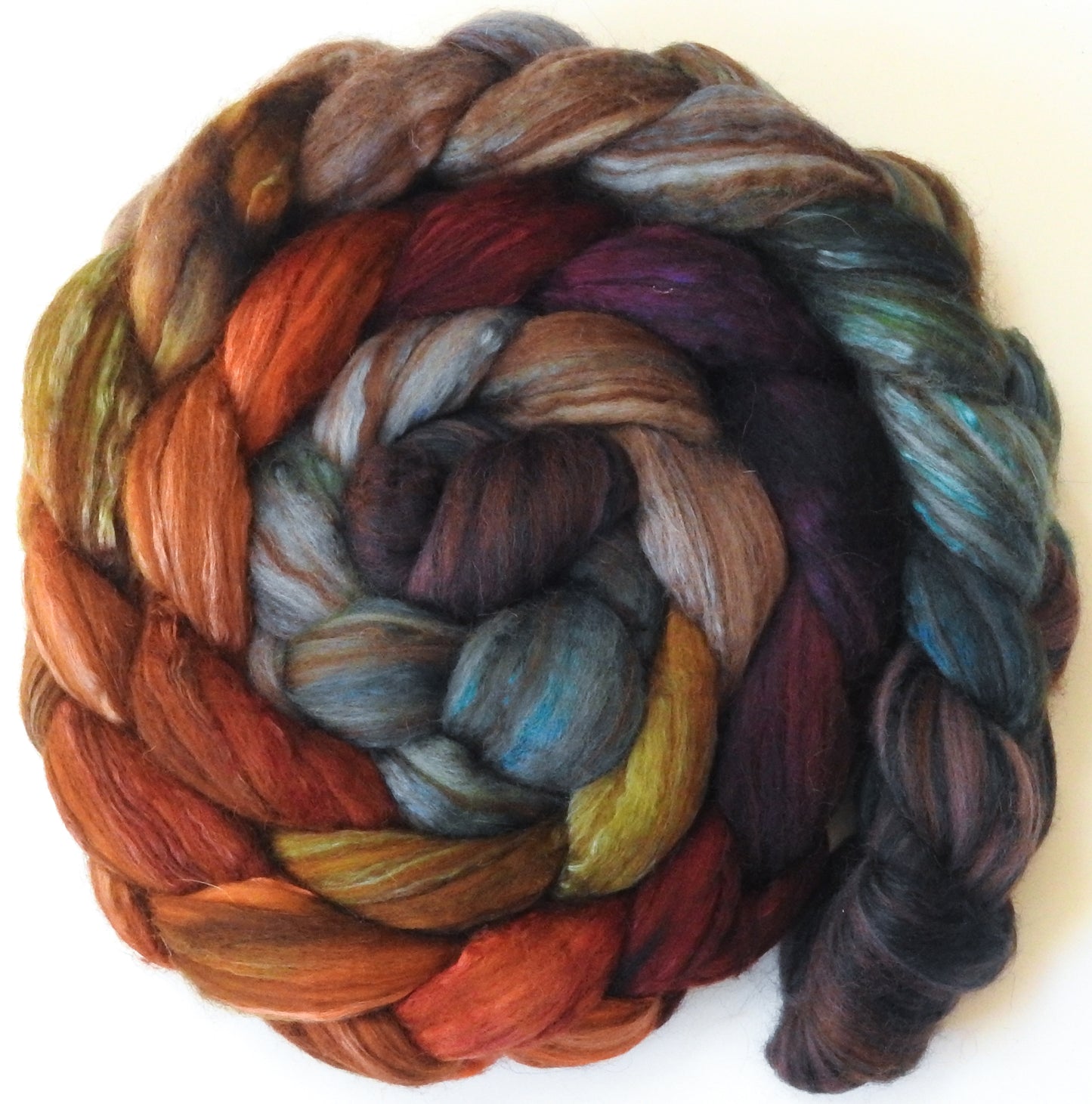 Midst of Fall (5.9 oz)- 18.5 mic merino/ camel/ brown alpaca/ mulberry silk/ (40/20/20/20)n