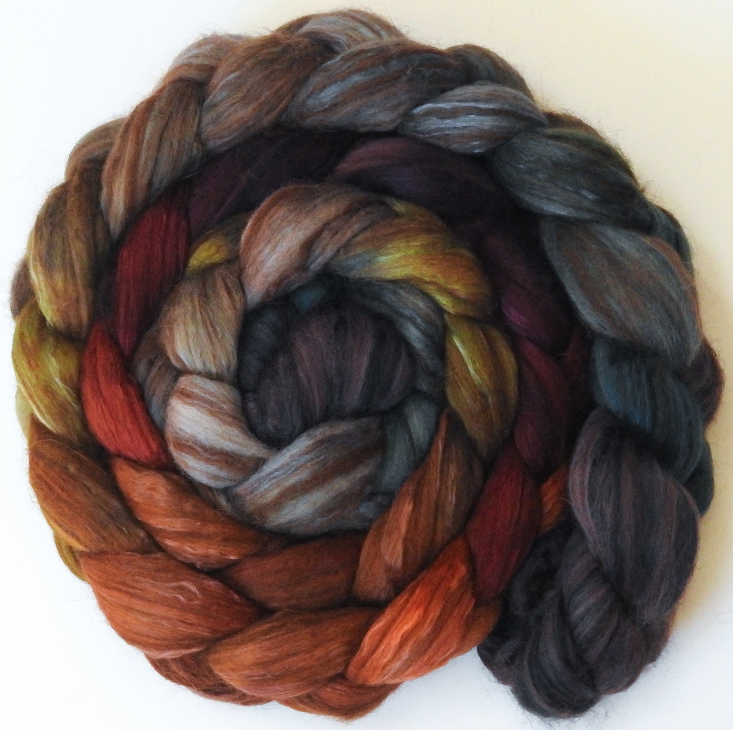 Midst of Fall (5.9 oz)- 18.5 mic merino/ camel/ brown alpaca/ mulberry silk/ (40/20/20/20)n