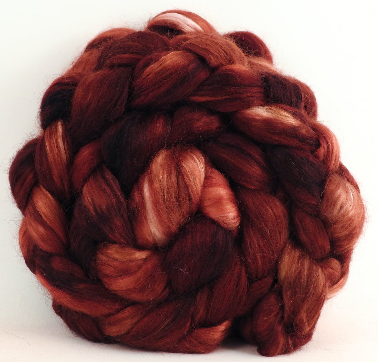 Oxide - Wensleydale/ Mulberry silk roving (65/35)