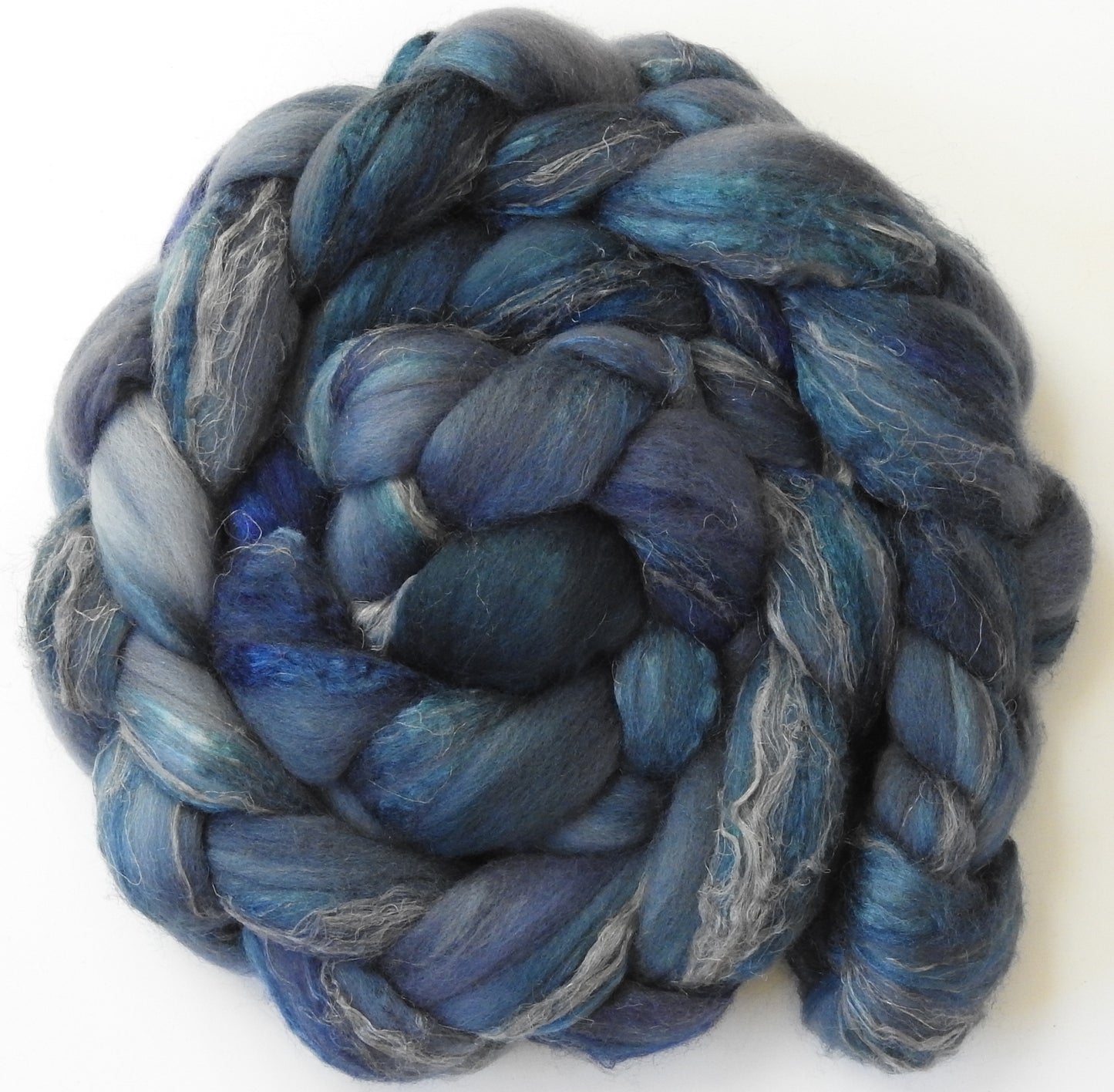 Porpoise (5.7 oz) Merino/ Tussah Silk/ Natural Flax (50/25/25)