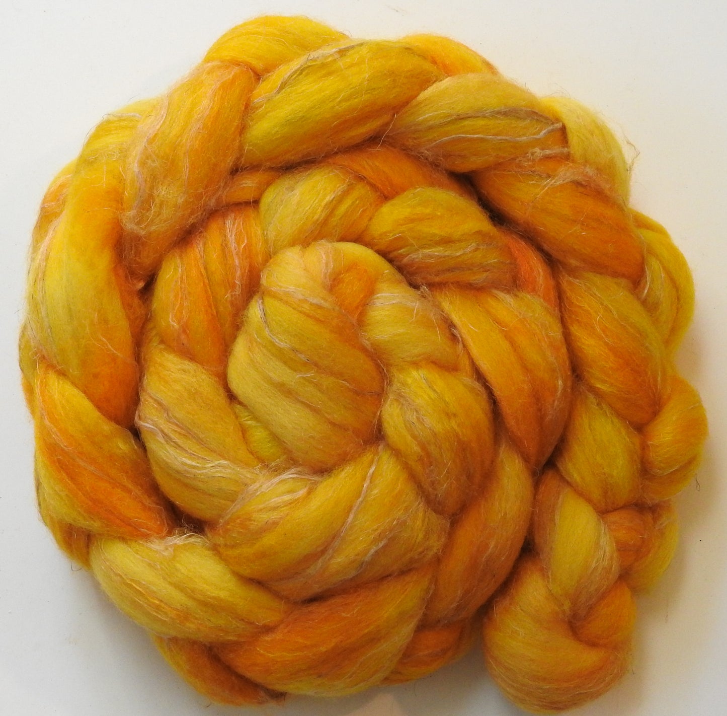 Forsythia - Merino/ Tussah Silk/ Natural Flax (50/25/25)