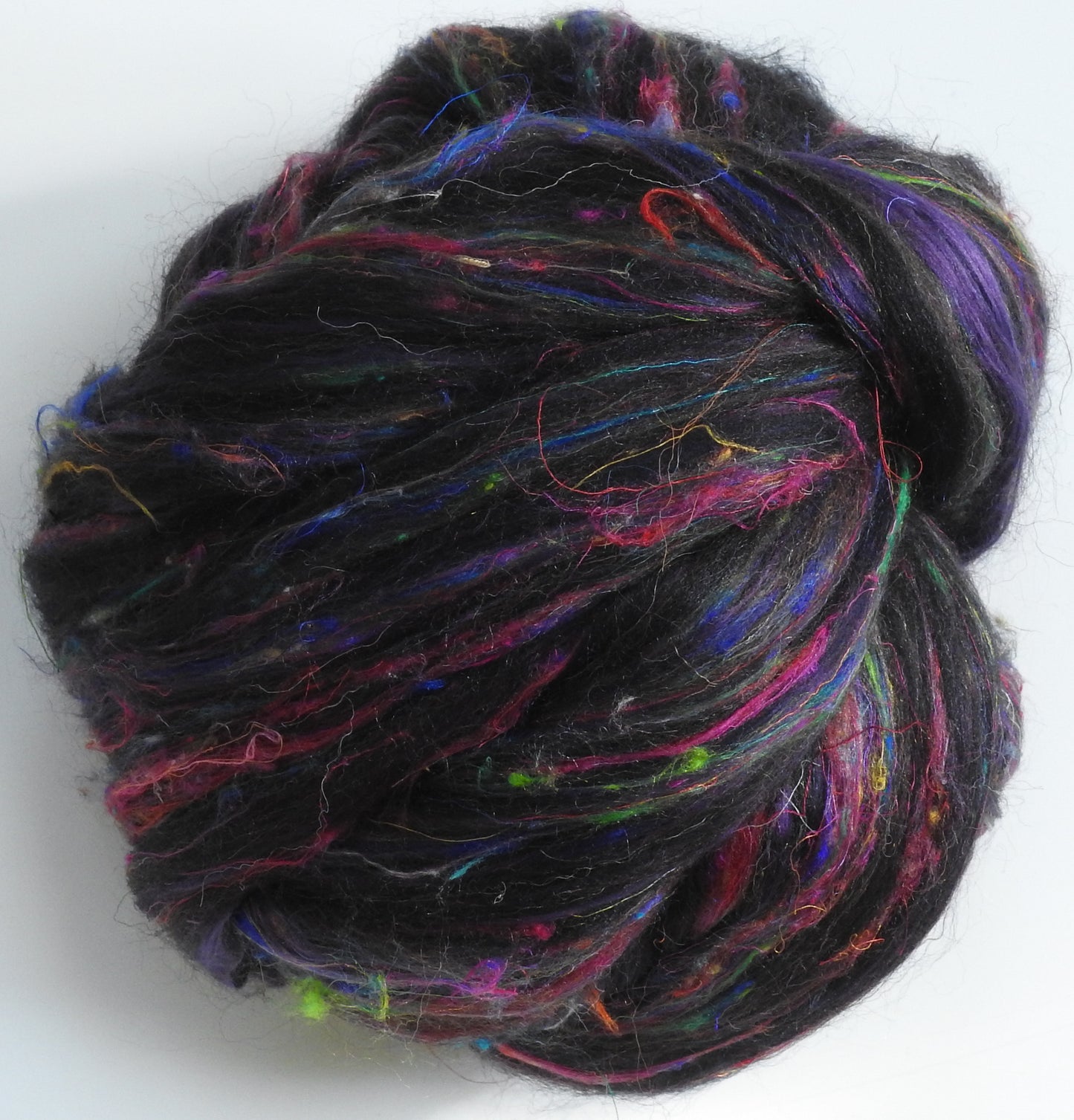 Cosmos - Zwartbles / Merino / Sari Silk / Mulberry & Tussah Silk ( 25/25/25/25)