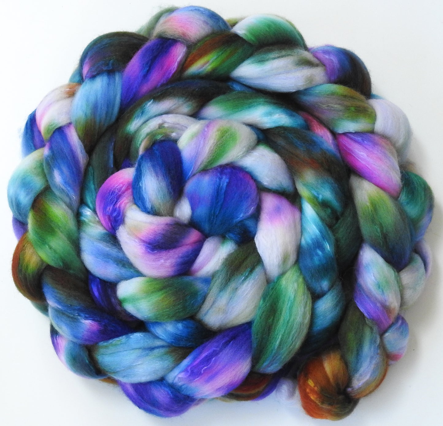 Flight of Fancy (6.1 oz.) -Fusion Series - Organic Polwarth/mulberry silk (80/20)