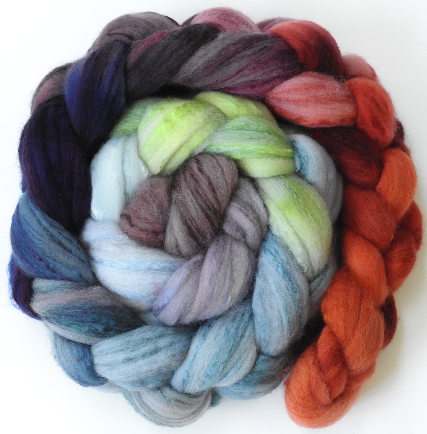 Ruby Throat - Organic Polwarth/ Mulberry Silk (80/20)