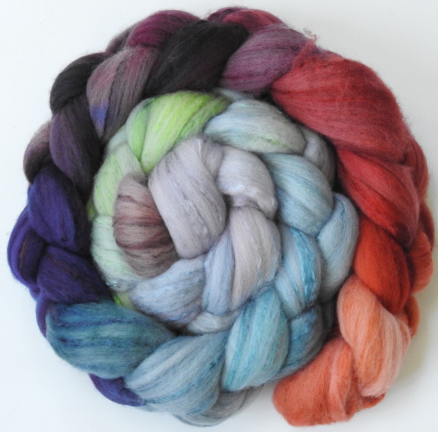 Ruby Throat - Organic Polwarth/ Mulberry Silk (80/20)