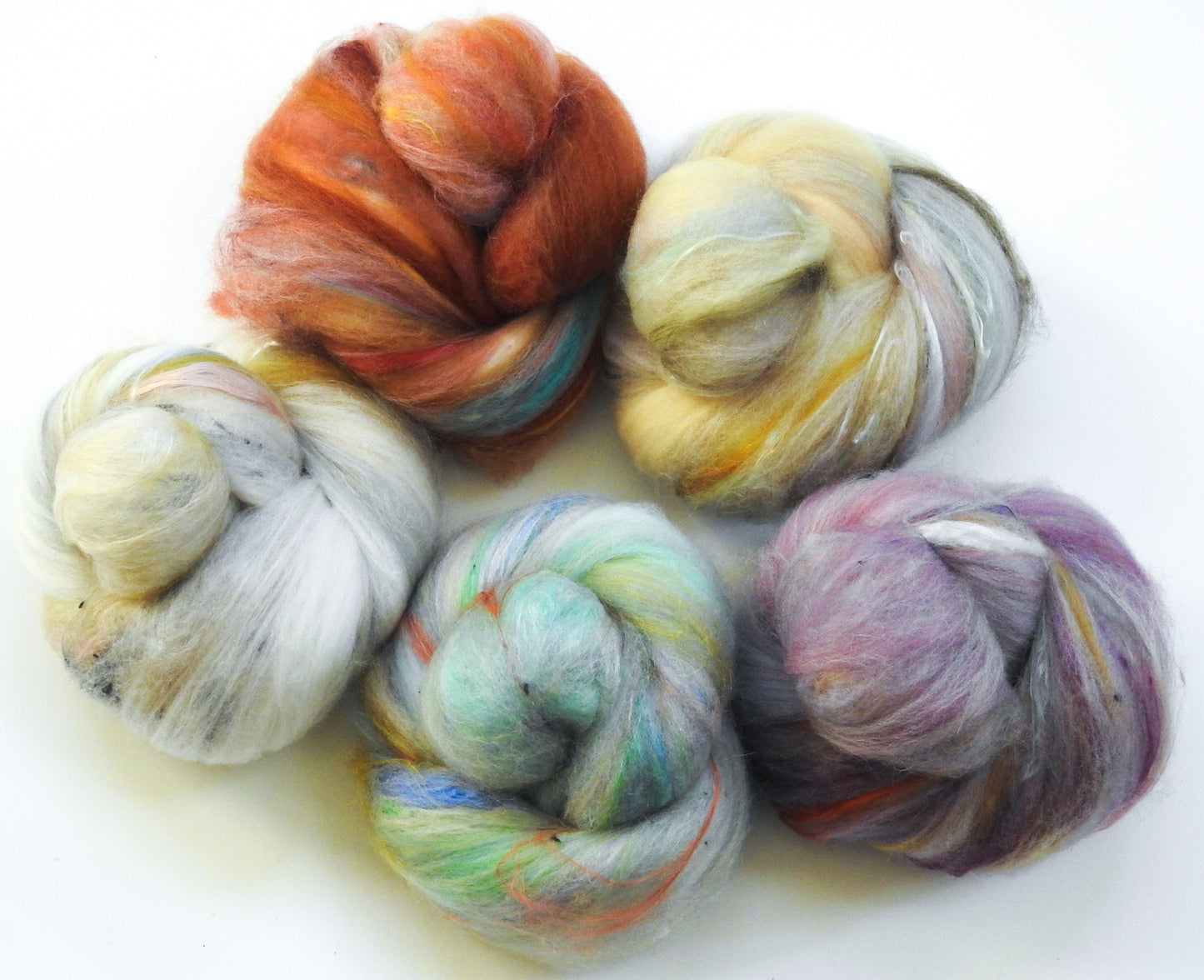 Nostalgia-NON-Sparkle Sticklebatts (4.2 oz) -Merino fleece; CAMEL, merino& polwarth top, silk, tweed