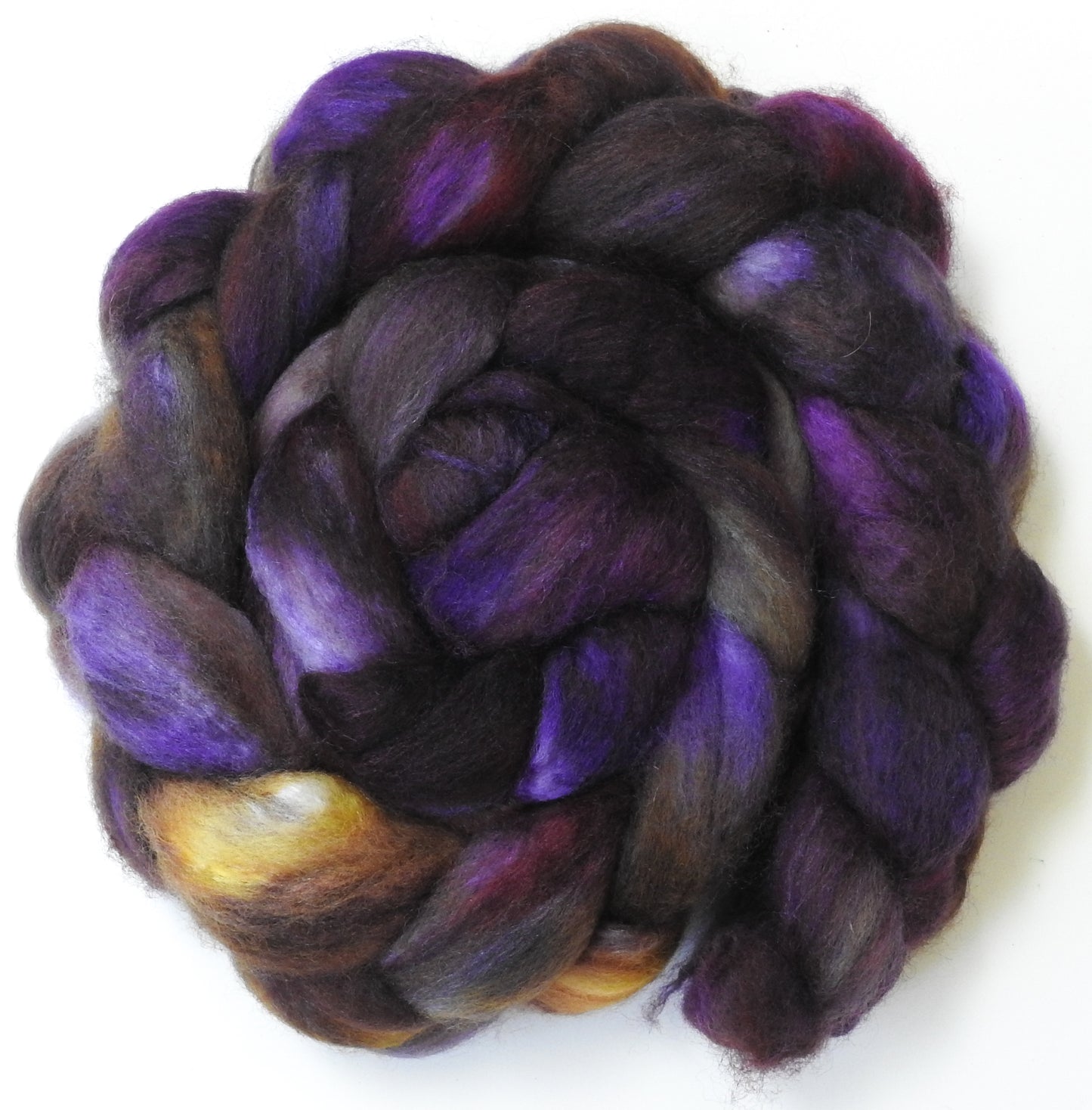 Raisin (3.9 oz) - Blue-faced Leicester/ Tussah Silk (75/25)