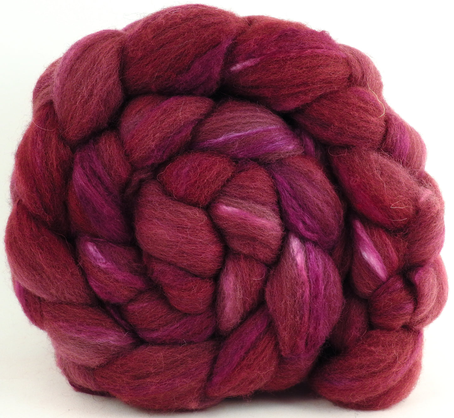 Dragon Fruit - Grey Shetland/ Tussah Silk (70/30)