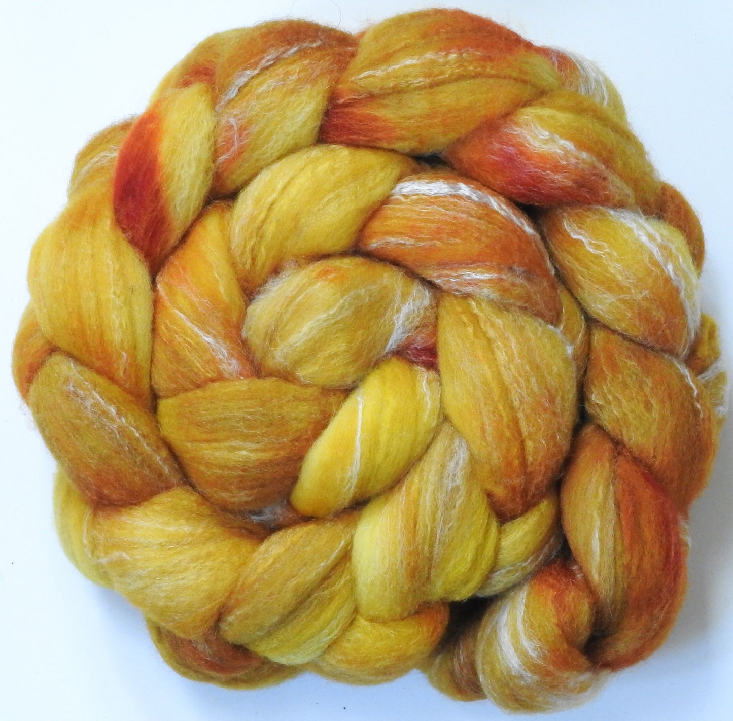 Golden Hour - (5.4 oz.) Targhee/silk/ bamboo ( 80/10/10)