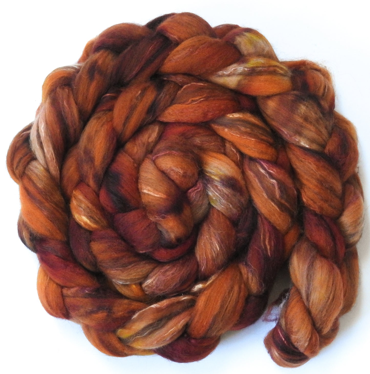 Foxy-(5.9 oz)- 18.5 mic merino/ camel/ brown alpaca/ mulberry silk/ (40/20/20/20)