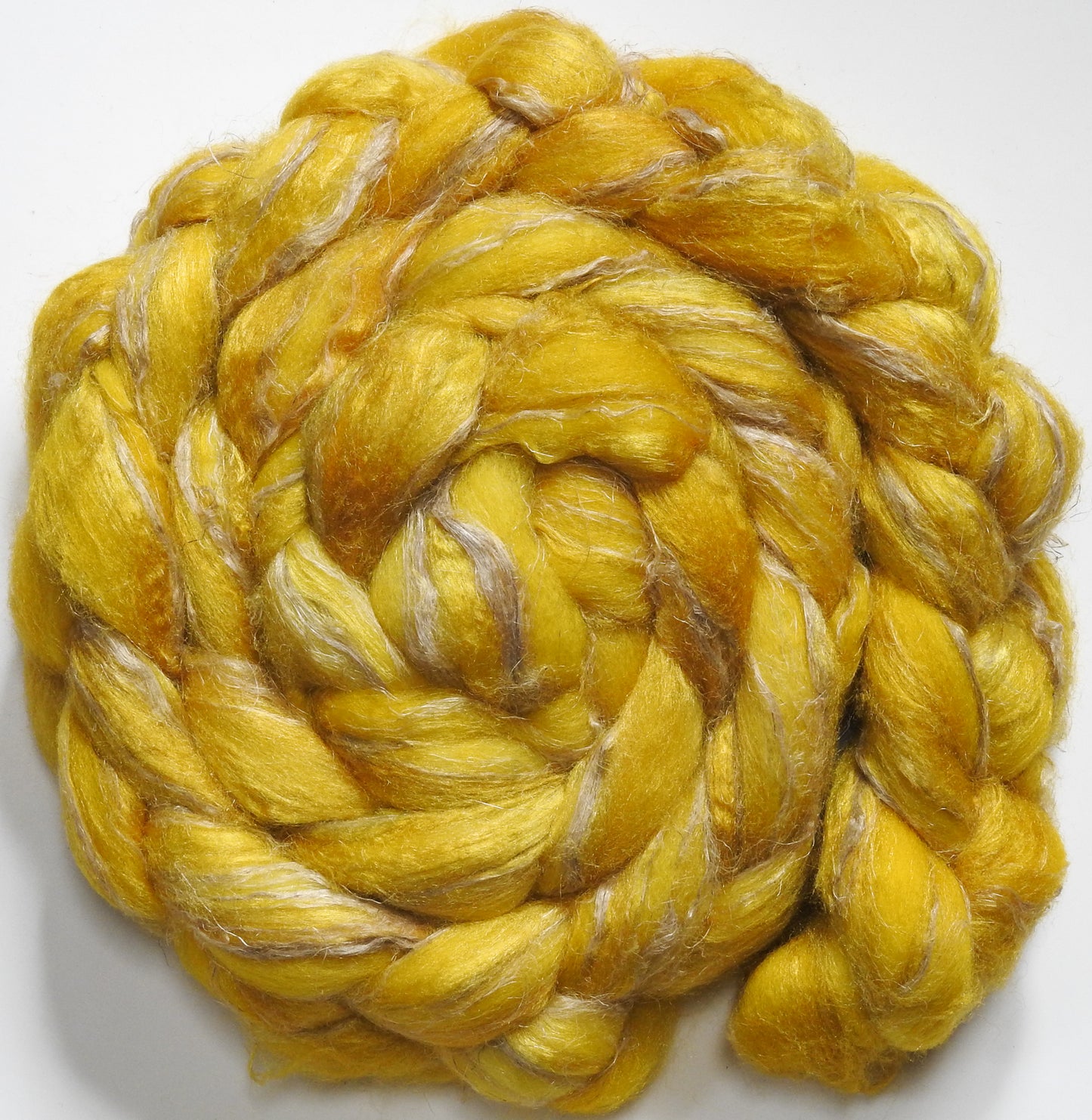 Sunshine (5.5 oz) Merino/ Tussah Silk/ Natural Flax (50/25/25)