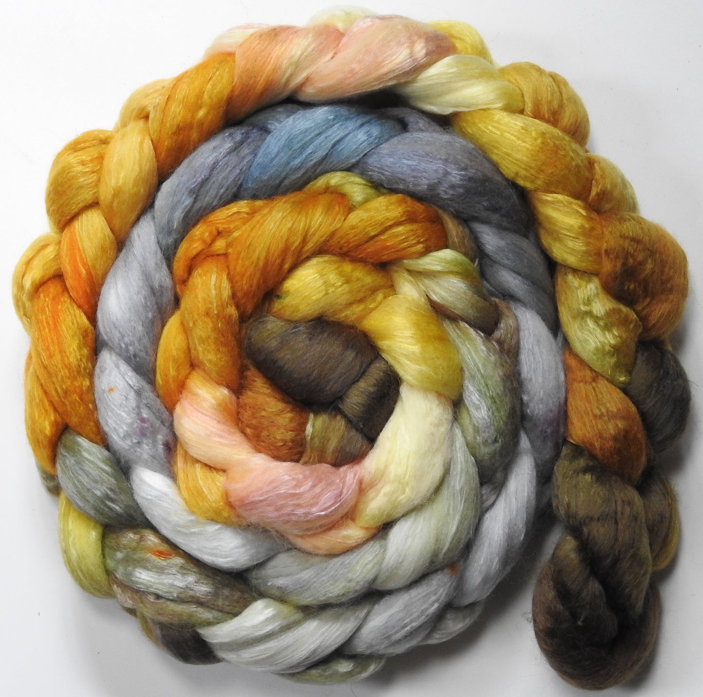 Tarnished (5.6 oz) - Merino/ Mulberry Silk (60/40)