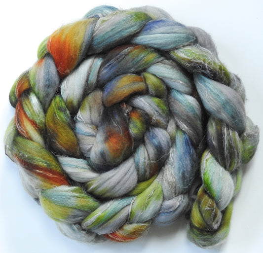 Lichenology (5.5 oz) - Merino/ Tussah Silk/ Natural Flax (50/25/25)