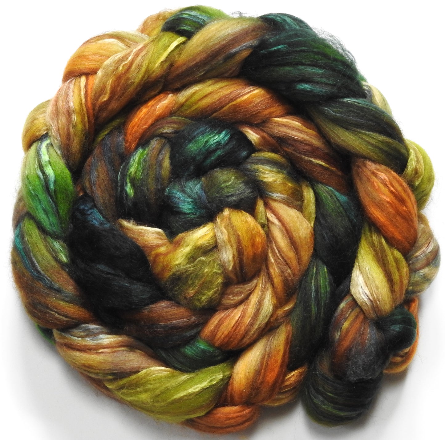 Green Thumb (5.5 oz) 18.5 mic merino/ camel/ brown alpaca/ mulberry silk/ (40/20/20/20)