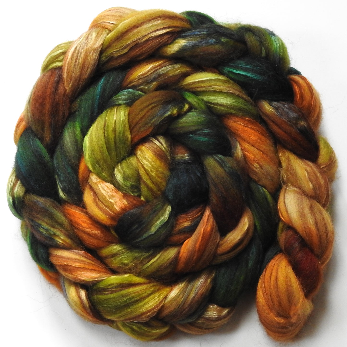 Green Thumb (5.5 oz) 18.5 mic merino/ camel/ brown alpaca/ mulberry silk/ (40/20/20/20)