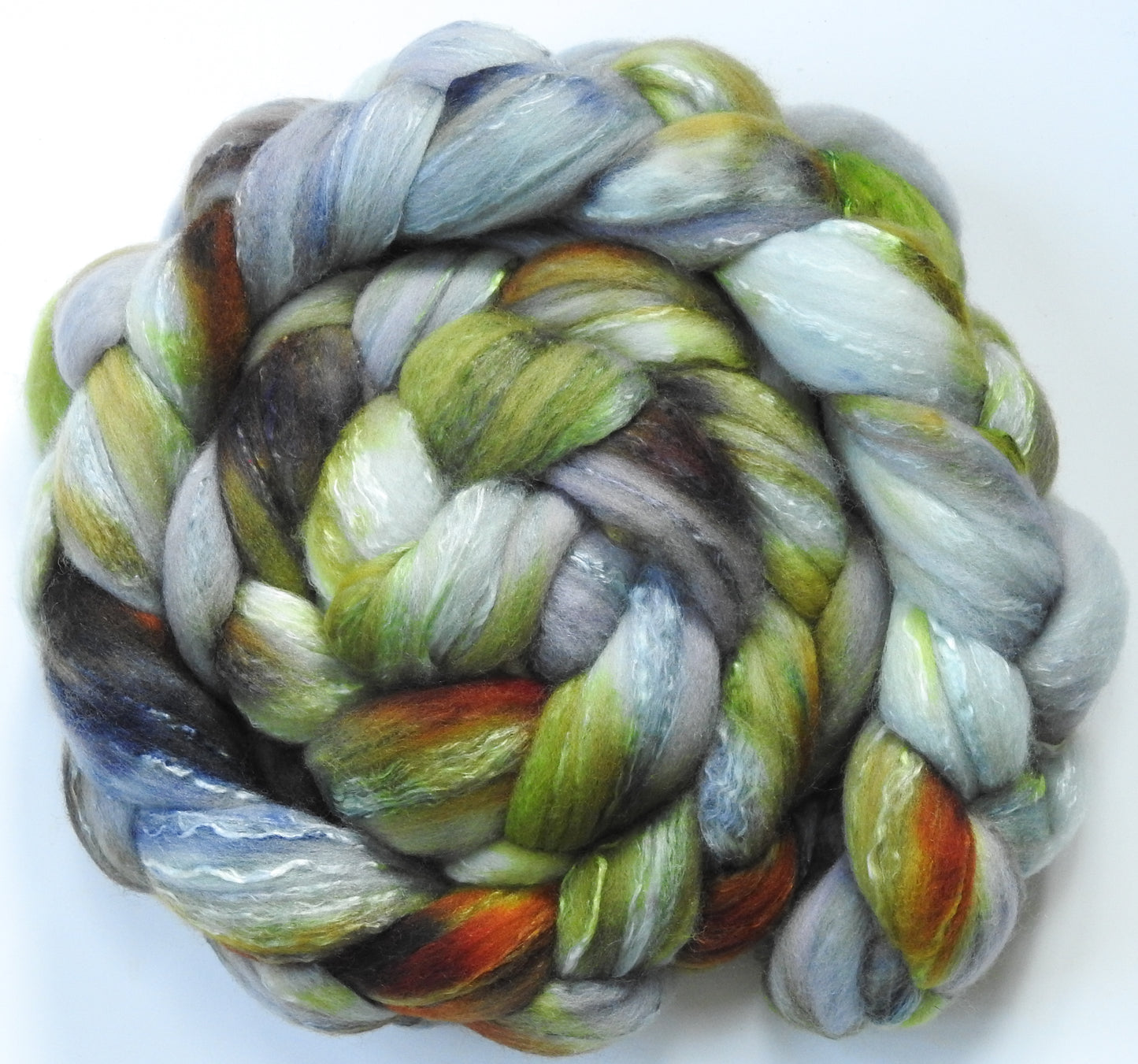 Lichenology (6.1 oz.) Organic Polwarth/mulberry silk (80/20)